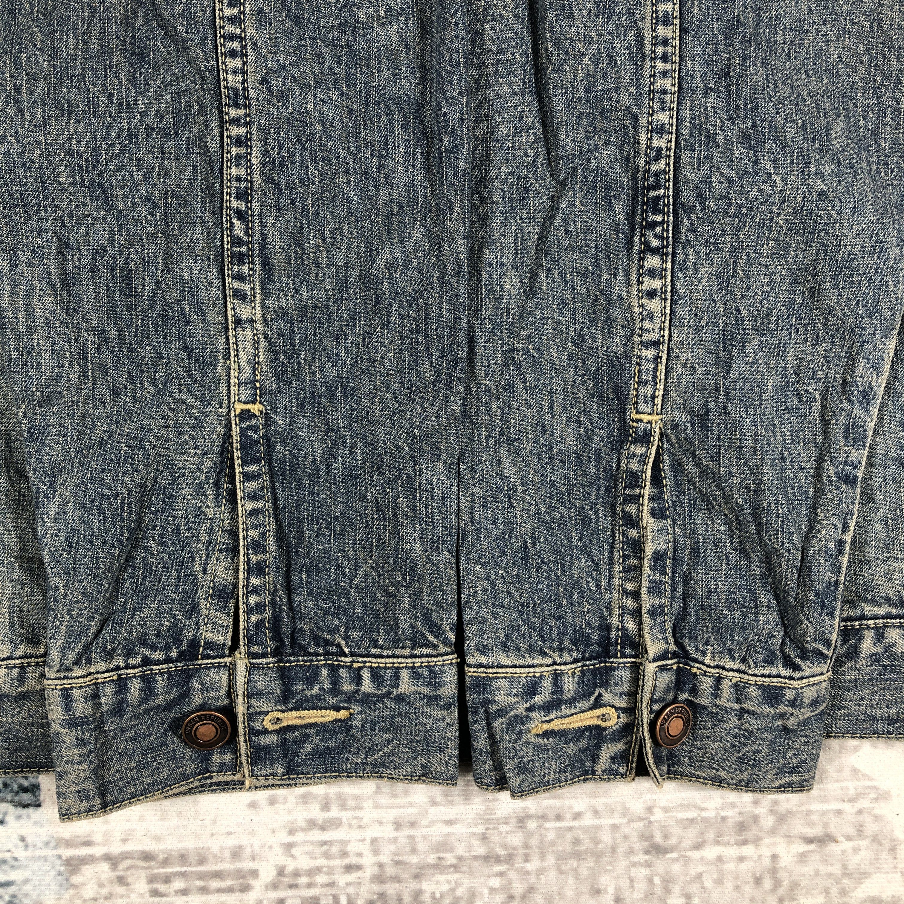 Japanese Brand Vintage Urban Republic Trucker Denim Jacket Size US S / EU 44-46 / 1 - 4 Thumbnail