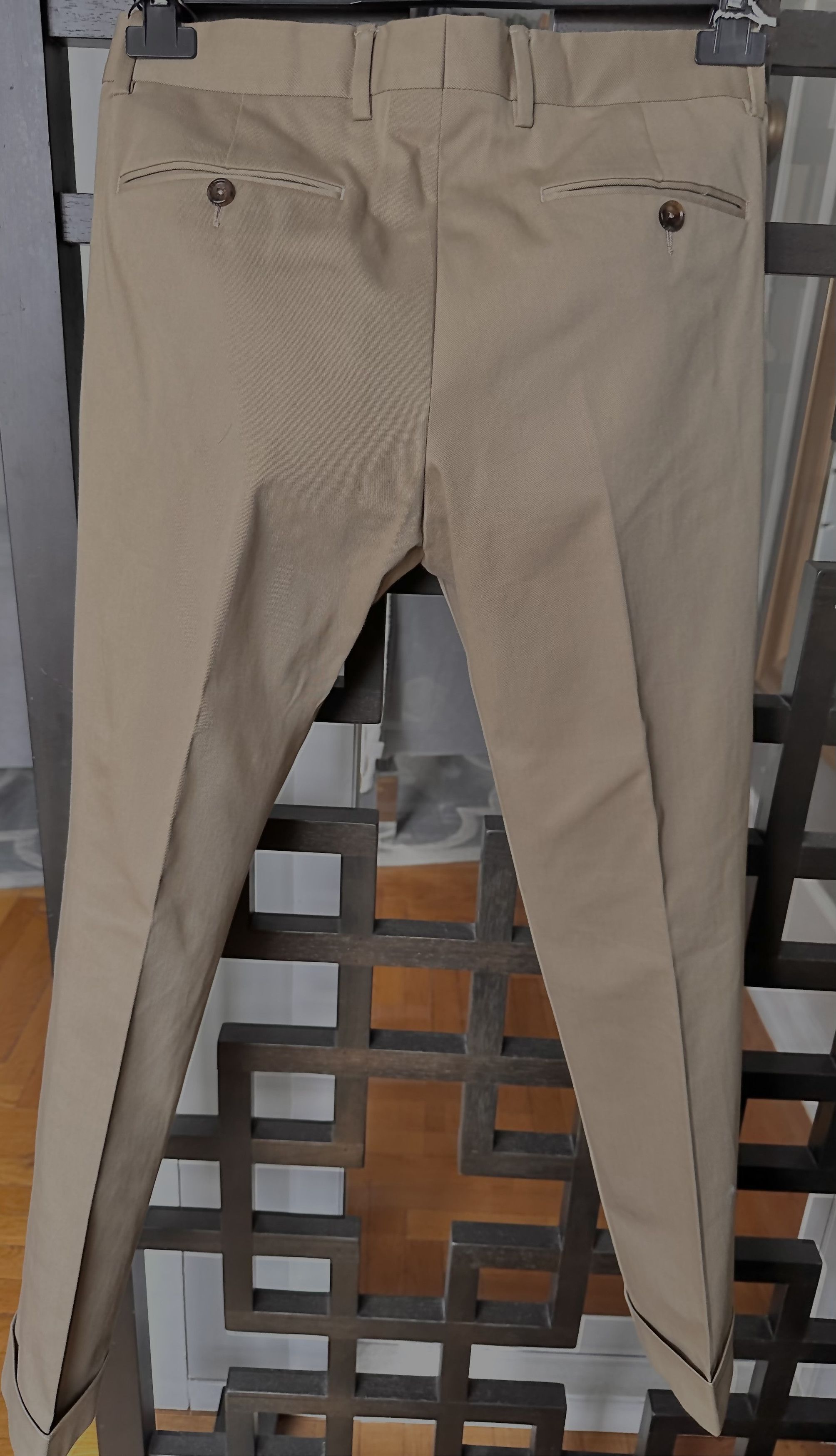 Gucci Gucci khaki cotton slim suit Size 44R - 18 Thumbnail