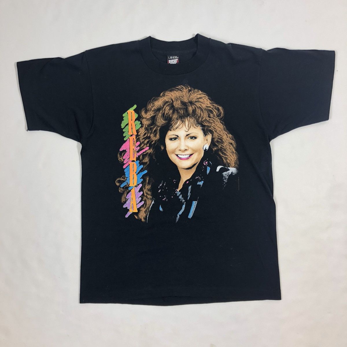 Vintage Vintage 90s Reba Country Music Single Stitch T-Shirt Size US S / EU 44-46 / 1 - 10 Thumbnail