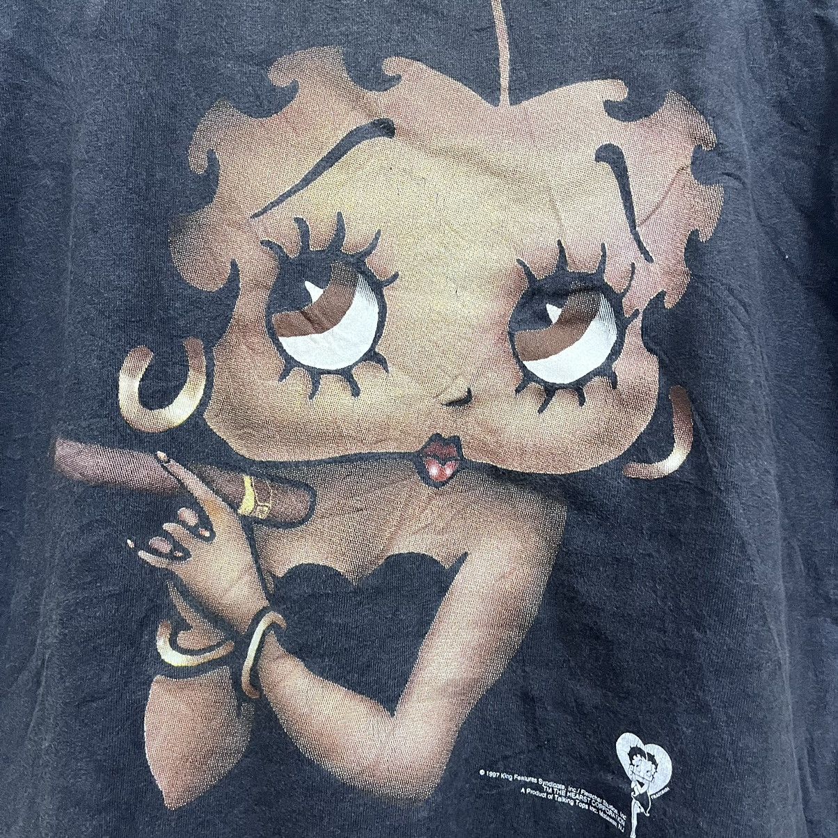 Tultex Vintage 1997 Betty Boop King Features TShirt USA Size US M / EU 48-50 / 2 - 5 Thumbnail