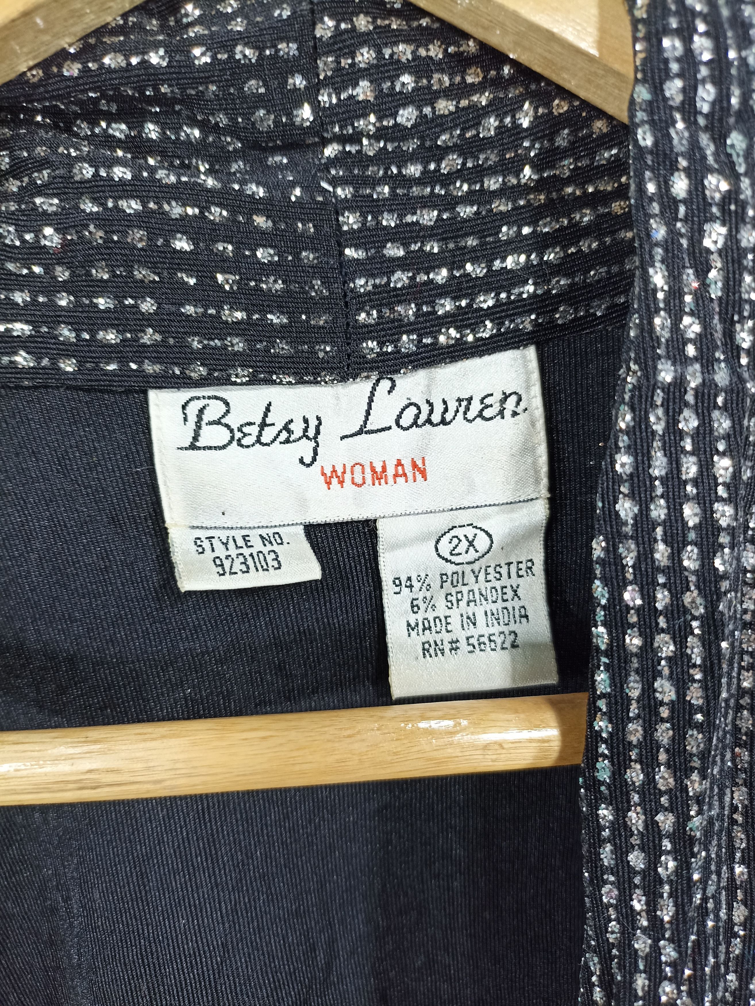 Designer × Vintage Vintage Betey Lawen Blink2 Cardigan Jacket Size XL / US 12-14 / IT 48-50 - 4 Thumbnail
