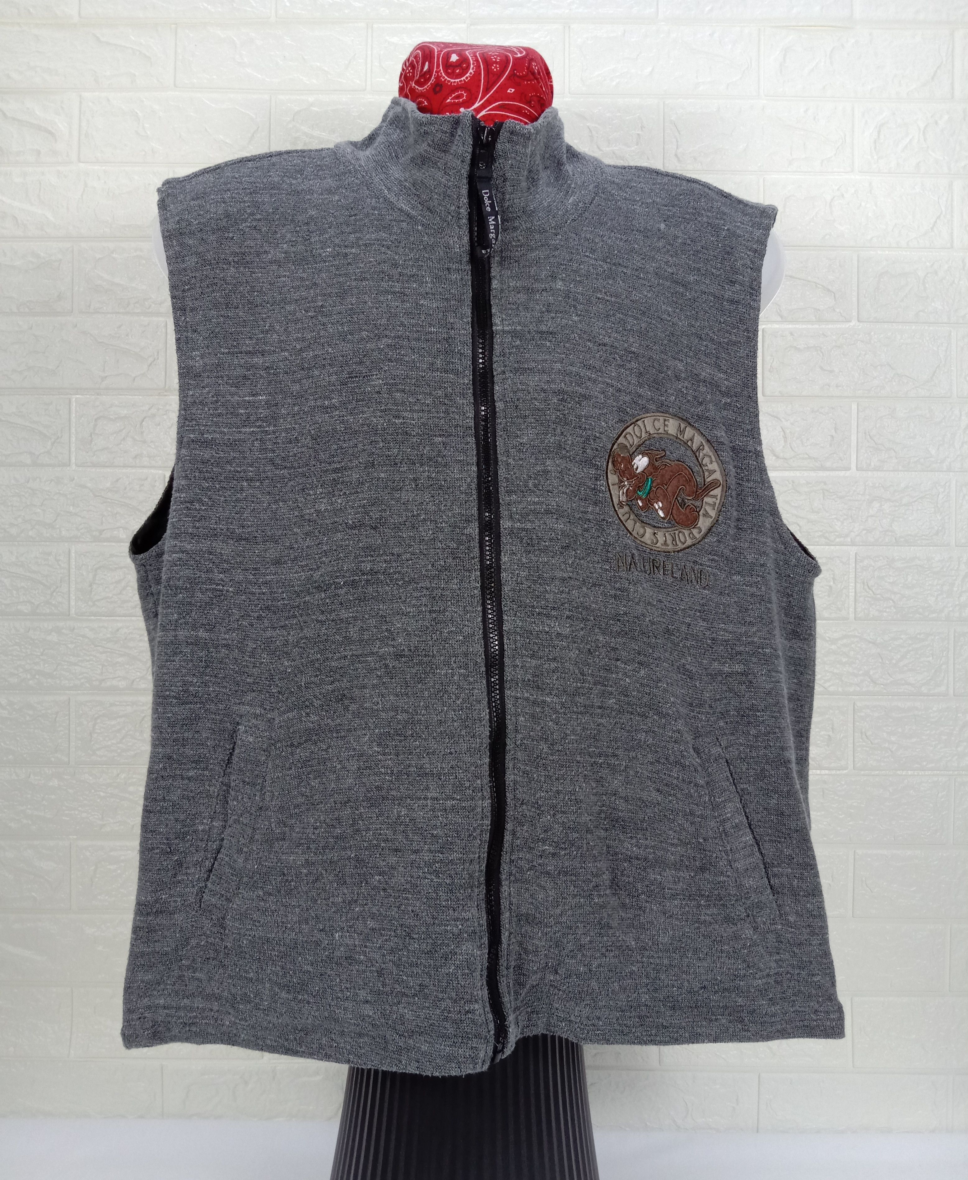 image of Italian Designers x Vintage Dolce Margarita Sport Club Vest, Men's (Size Large)