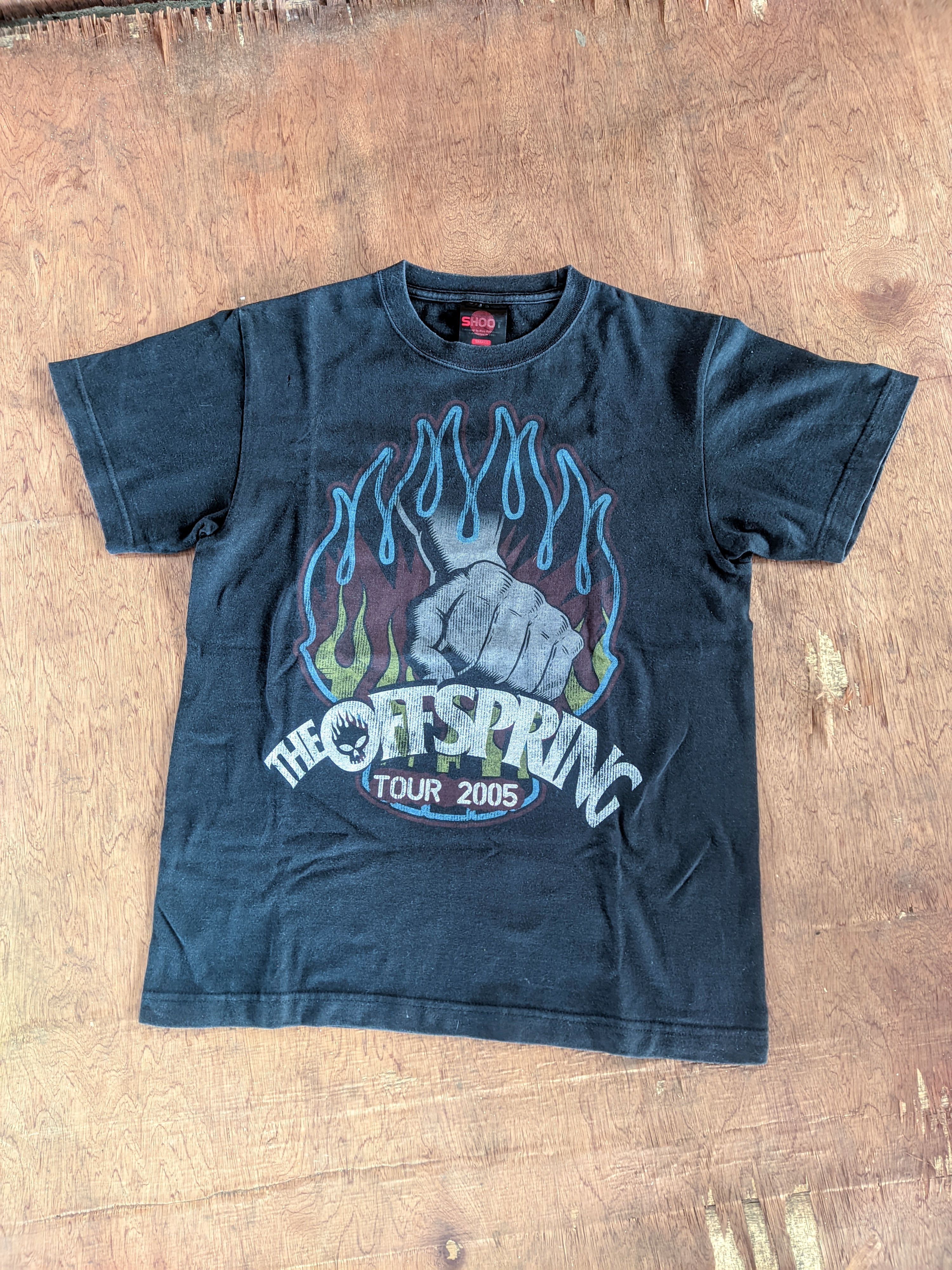 Band Tees Vintage Y2k Band THE OFFSRING TOUR 2005 Size US S / EU 44-46 / 1 - 1 Thumbnail