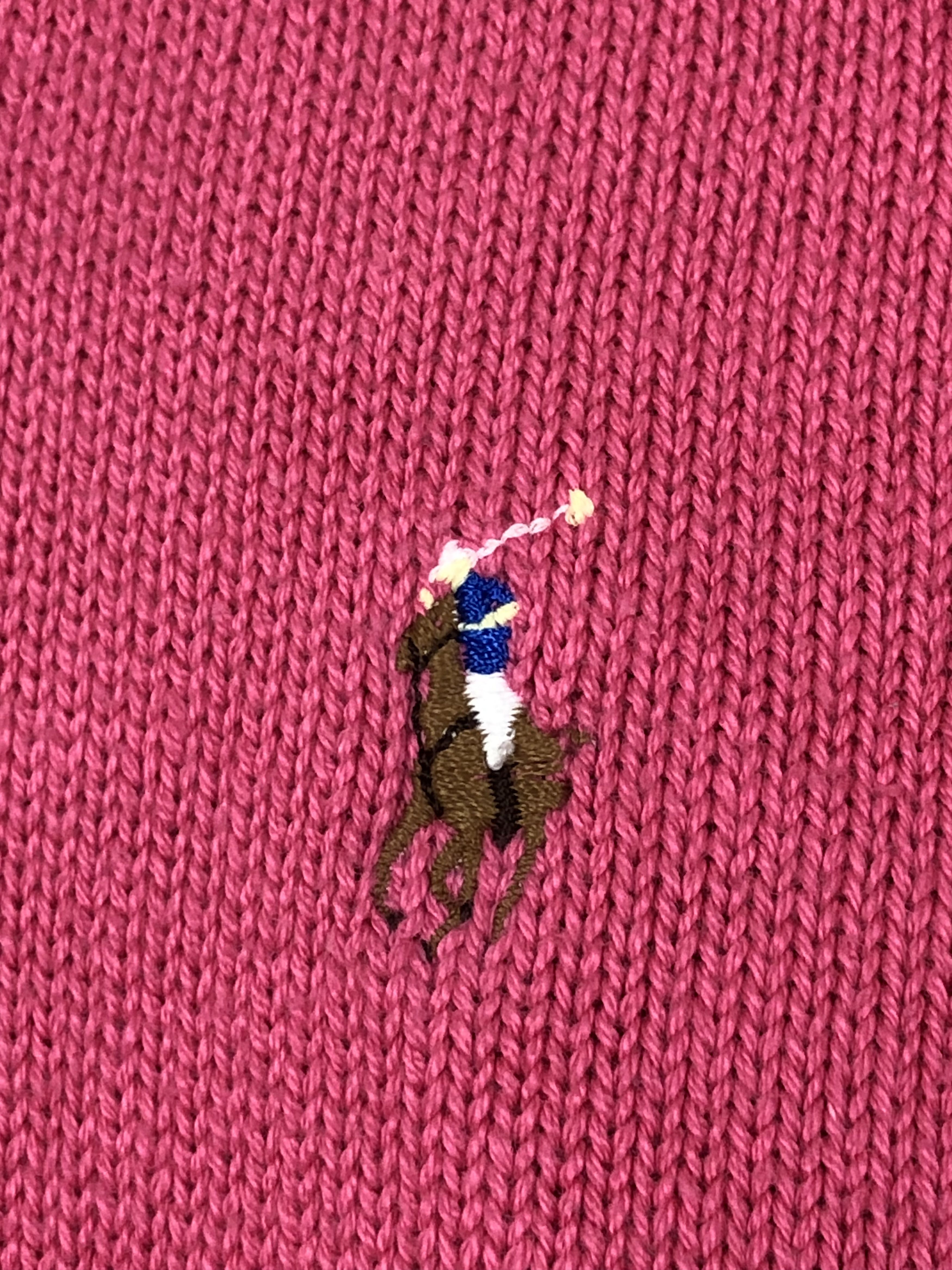 Polo Ralph Lauren RARE🔥VINTAGE 90’S POLO RL KNITTED COLOURED PONY POLO UNISEX Size US M / EU 48-50 / 2 - 4 Thumbnail