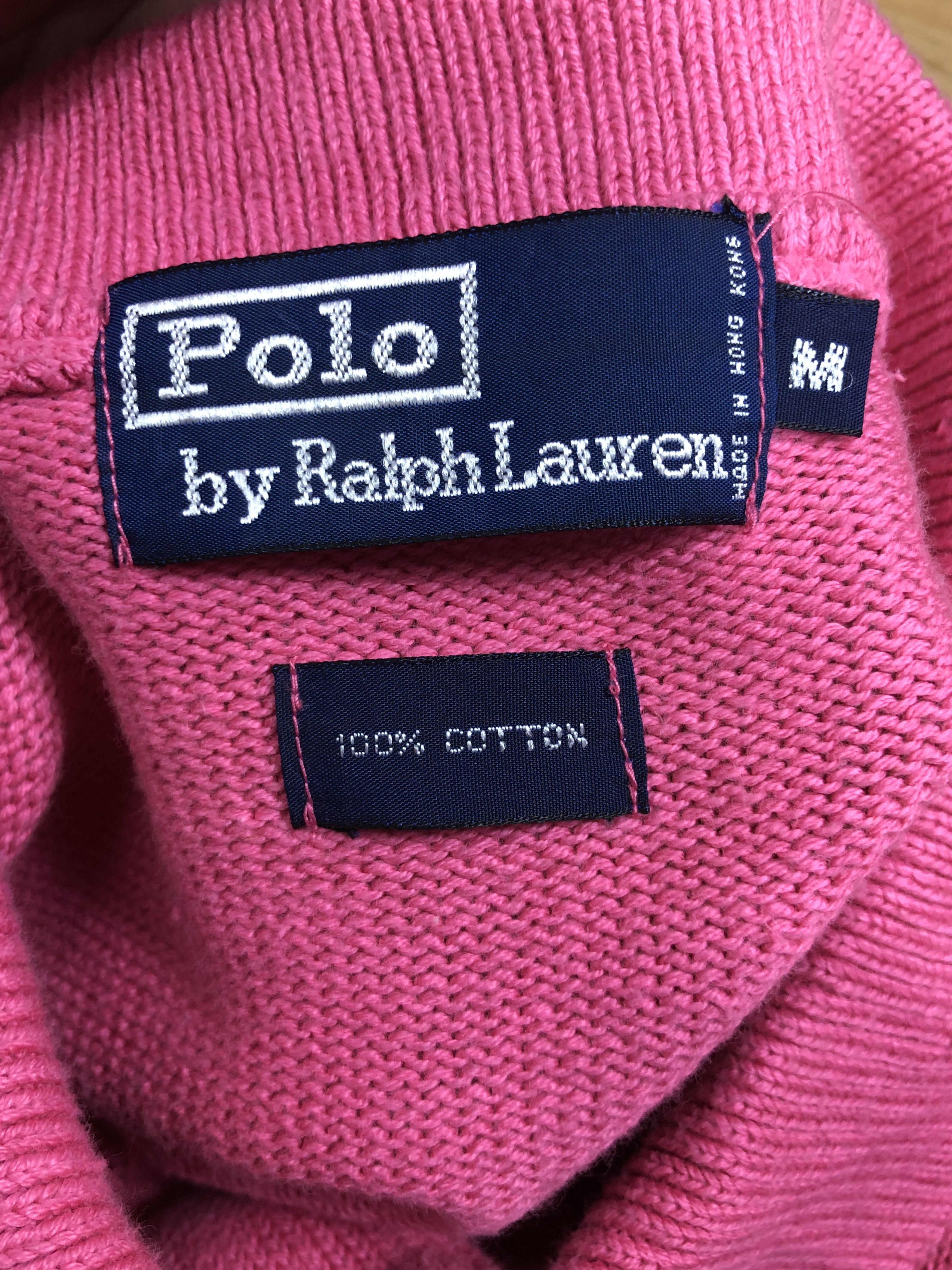 Polo Ralph Lauren RARE🔥VINTAGE 90’S POLO RL KNITTED COLOURED PONY POLO UNISEX Size US M / EU 48-50 / 2 - 5 Thumbnail