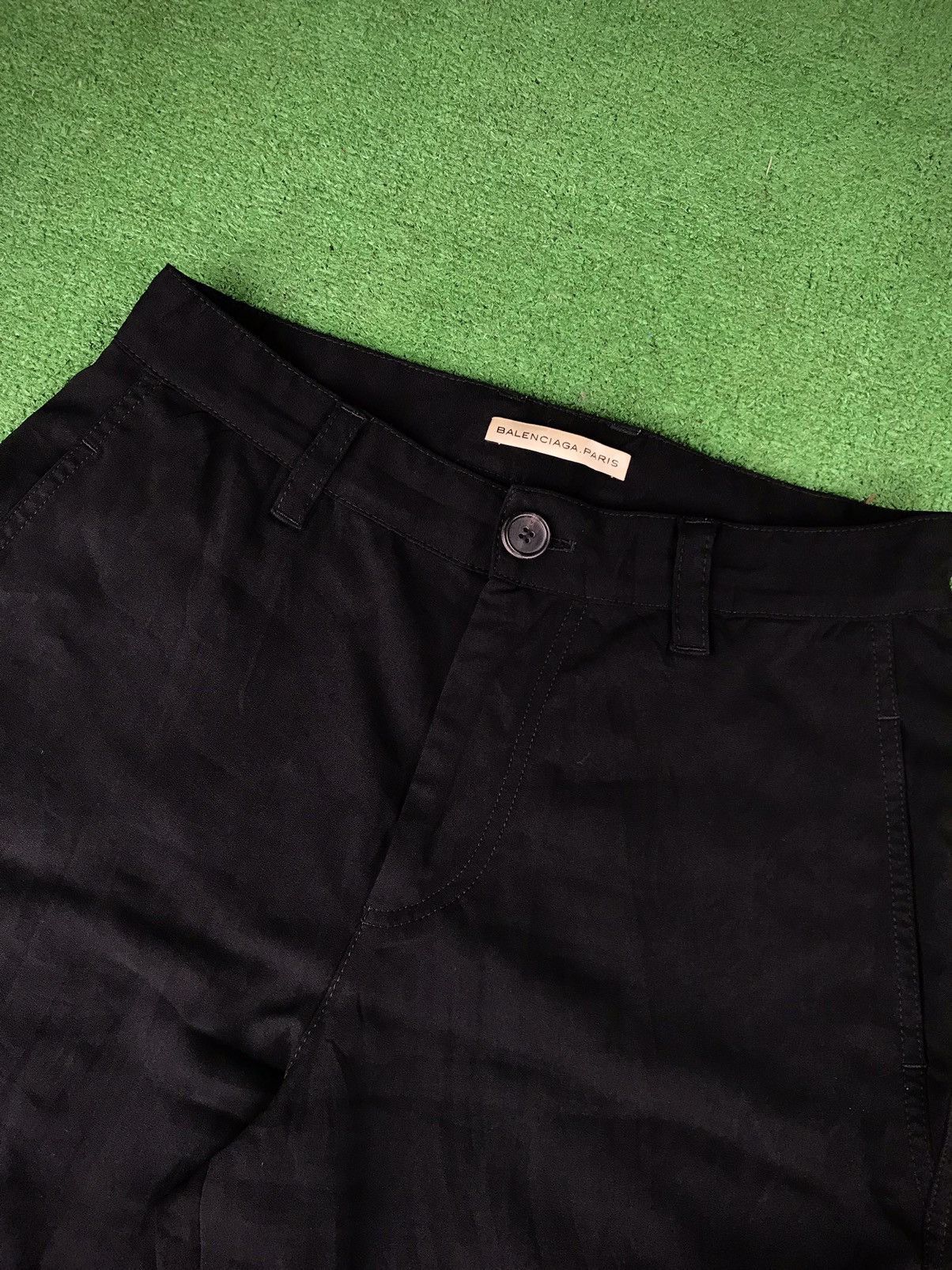Balenciaga Vintage Balenciaga Paris Black Classic Unisex Pants AW 2009 Size 26" / US 2 / IT 38 - 3 Thumbnail