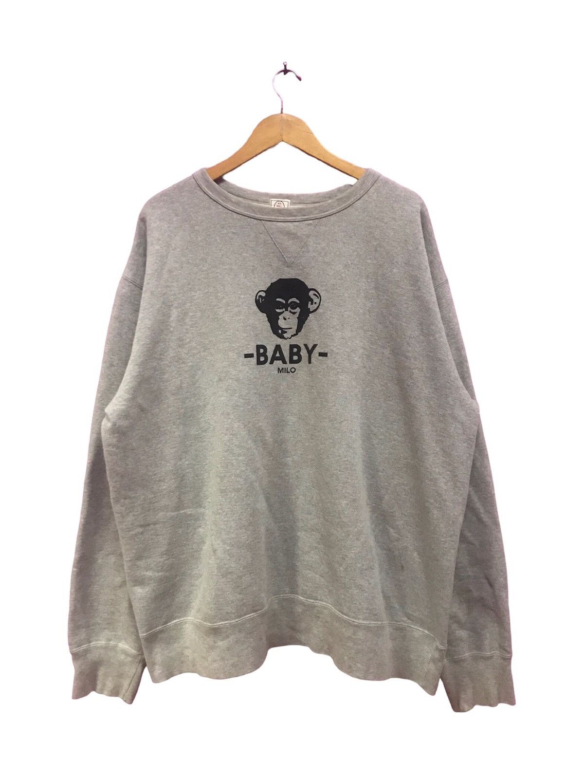 Bape Baby Milo Crewneck Size US XL / EU 56 / 4 - 1 Thumbnail