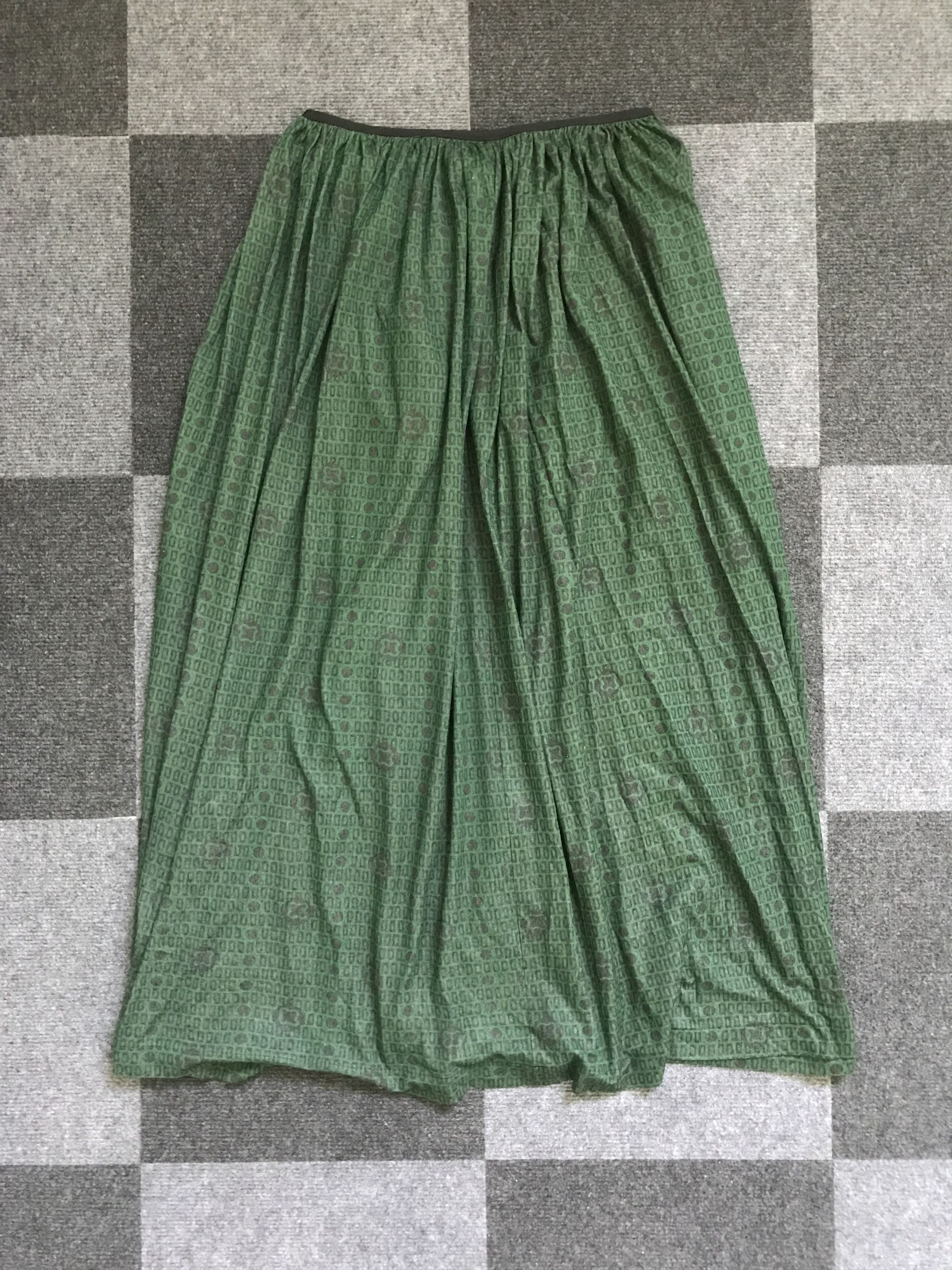 Yohji Yamamoto YOHJI YAMAMOTO Archival Full Print Skirt Size 24" / US 00 / IT 34 - 6 Thumbnail