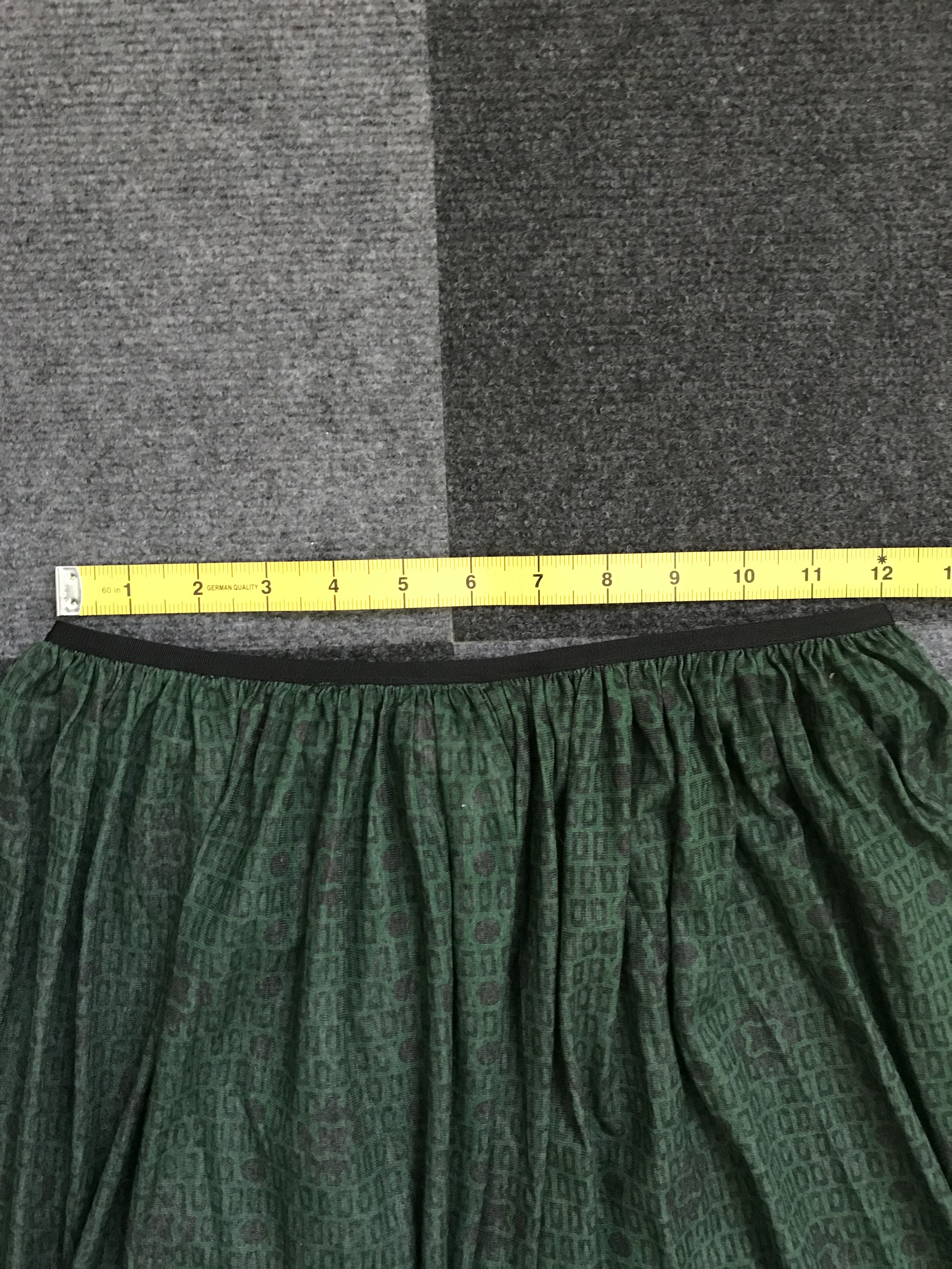 Yohji Yamamoto YOHJI YAMAMOTO Archival Full Print Skirt Size 24" / US 00 / IT 34 - 7 Thumbnail