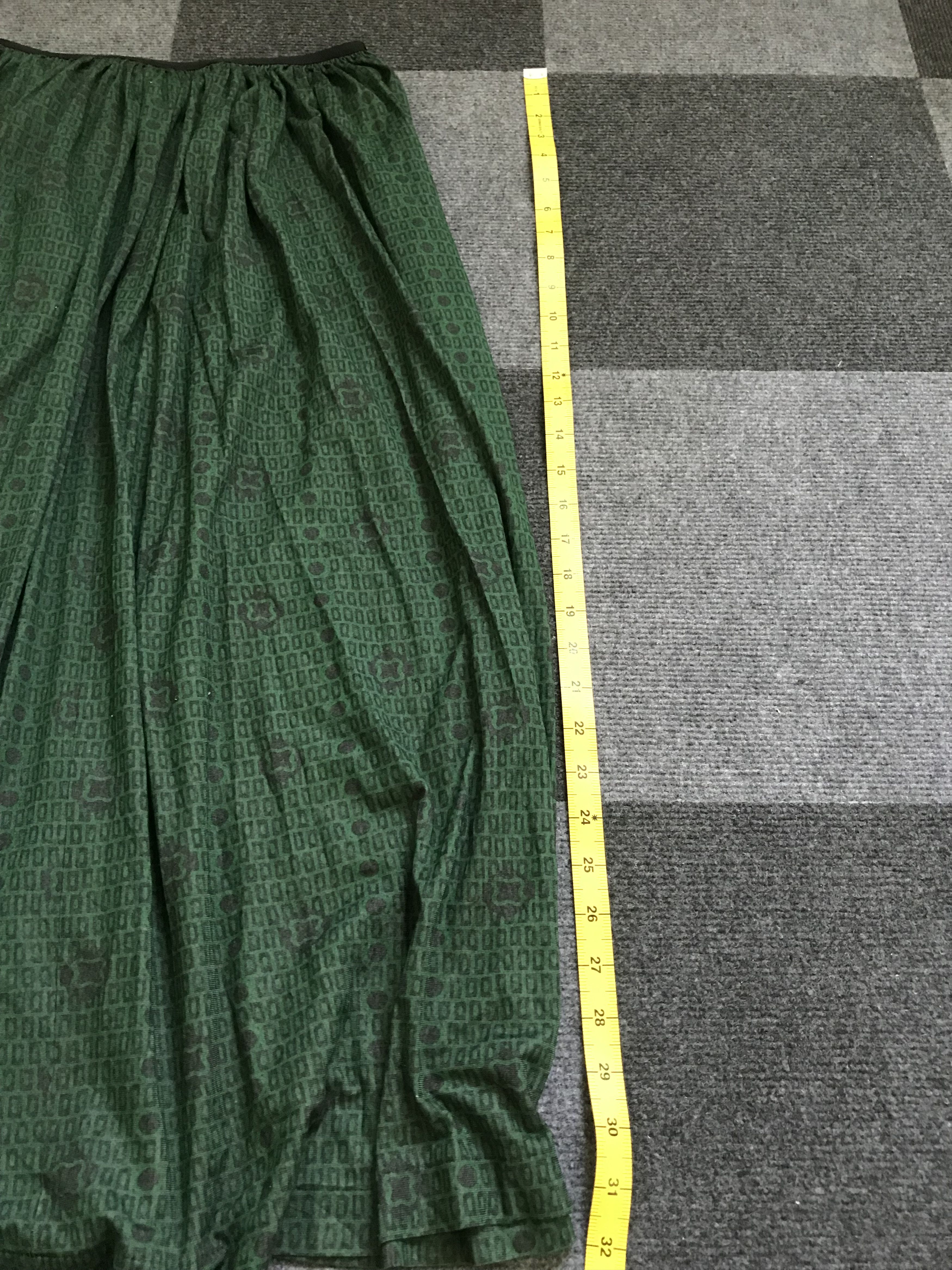 Yohji Yamamoto YOHJI YAMAMOTO Archival Full Print Skirt Size 24" / US 00 / IT 34 - 8 Thumbnail