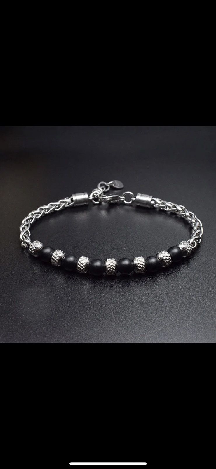 Jewelry Adjustable Unique Natural Tiger Eye Stone Beaded Bracelet Size ONE SIZE - 5 Thumbnail