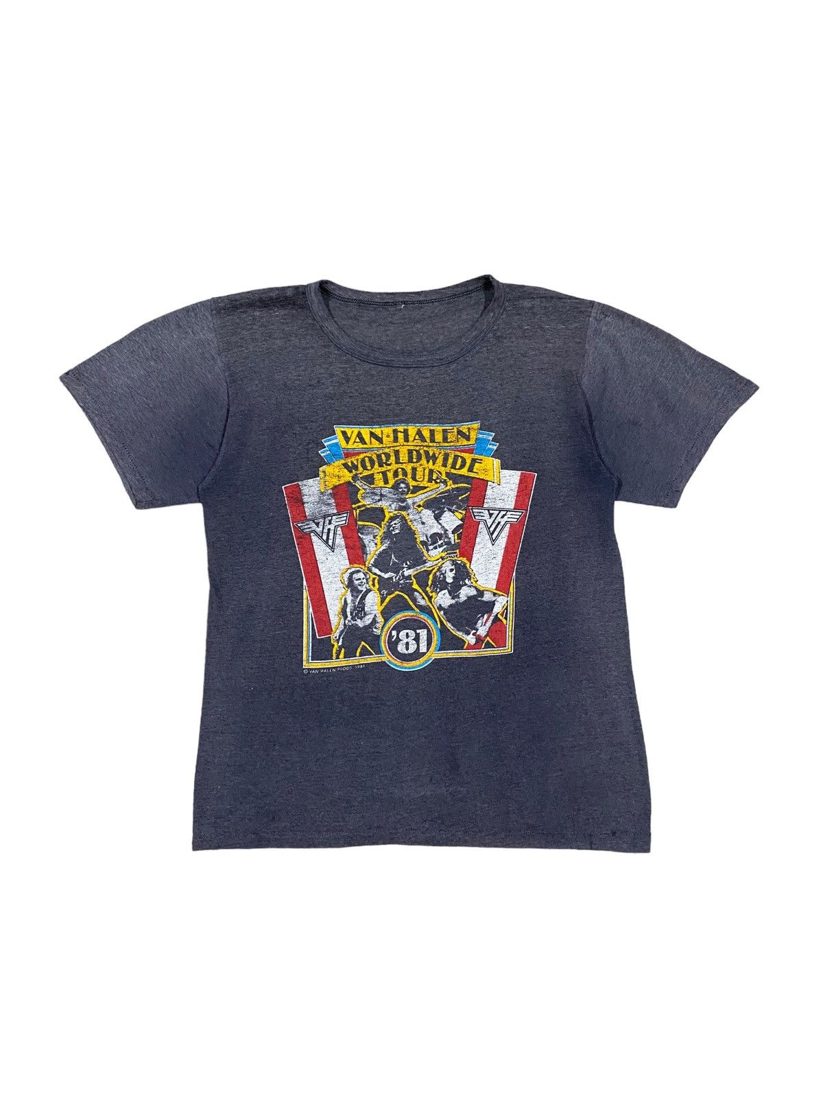 Vtg🔥Van Halen World Wide Tour 1981 Band tees