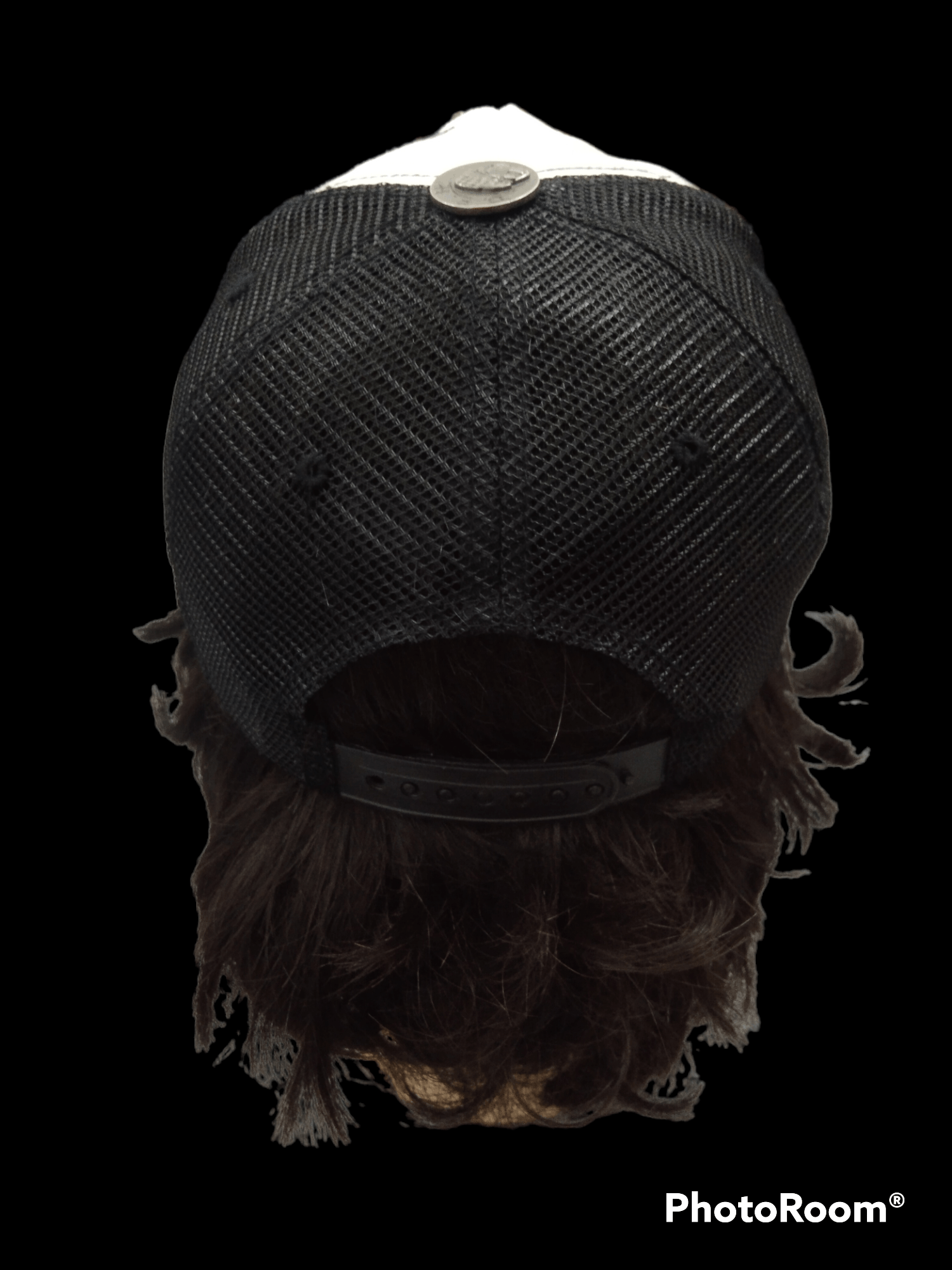 Christian Audigier ED HARDY BY CHRISTIAN AUDIGIER SKULL SWAROVSKI TRUCKER HAT Size ONE SIZE - 3 Thumbnail