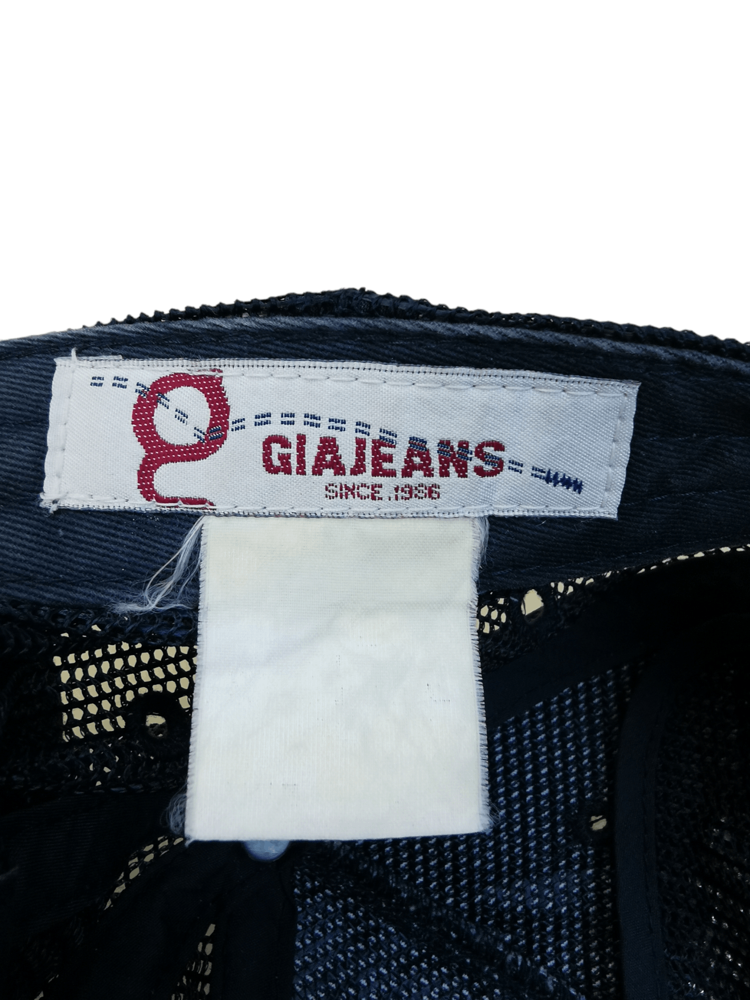 Designer × Japanese Brand JAPANESE DESIGNER GIA JEANS TRUCKER HAT CAP Size ONE SIZE - 7 Thumbnail