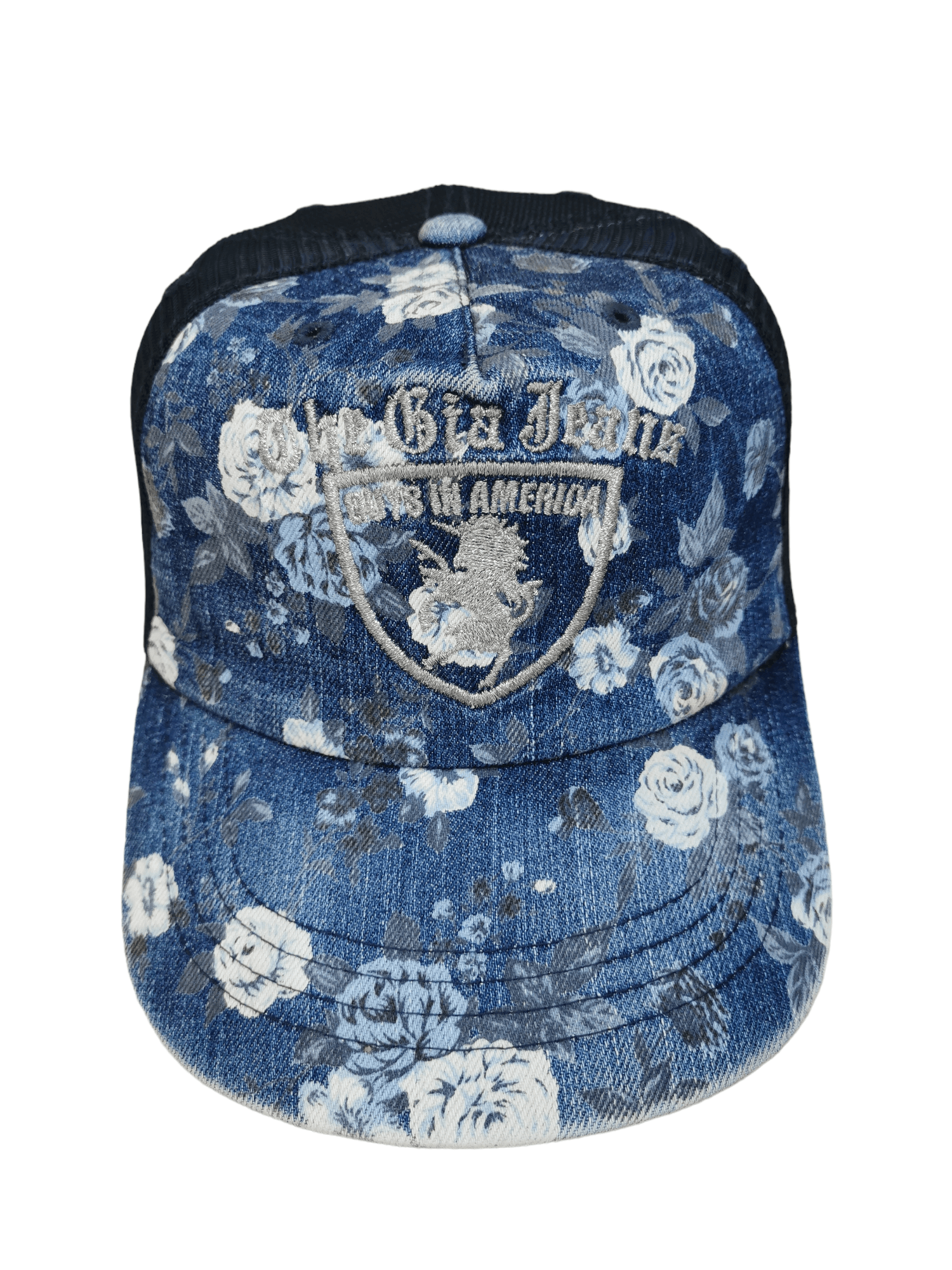 Designer × Japanese Brand JAPANESE DESIGNER GIA JEANS TRUCKER HAT CAP Size ONE SIZE - 1 Thumbnail