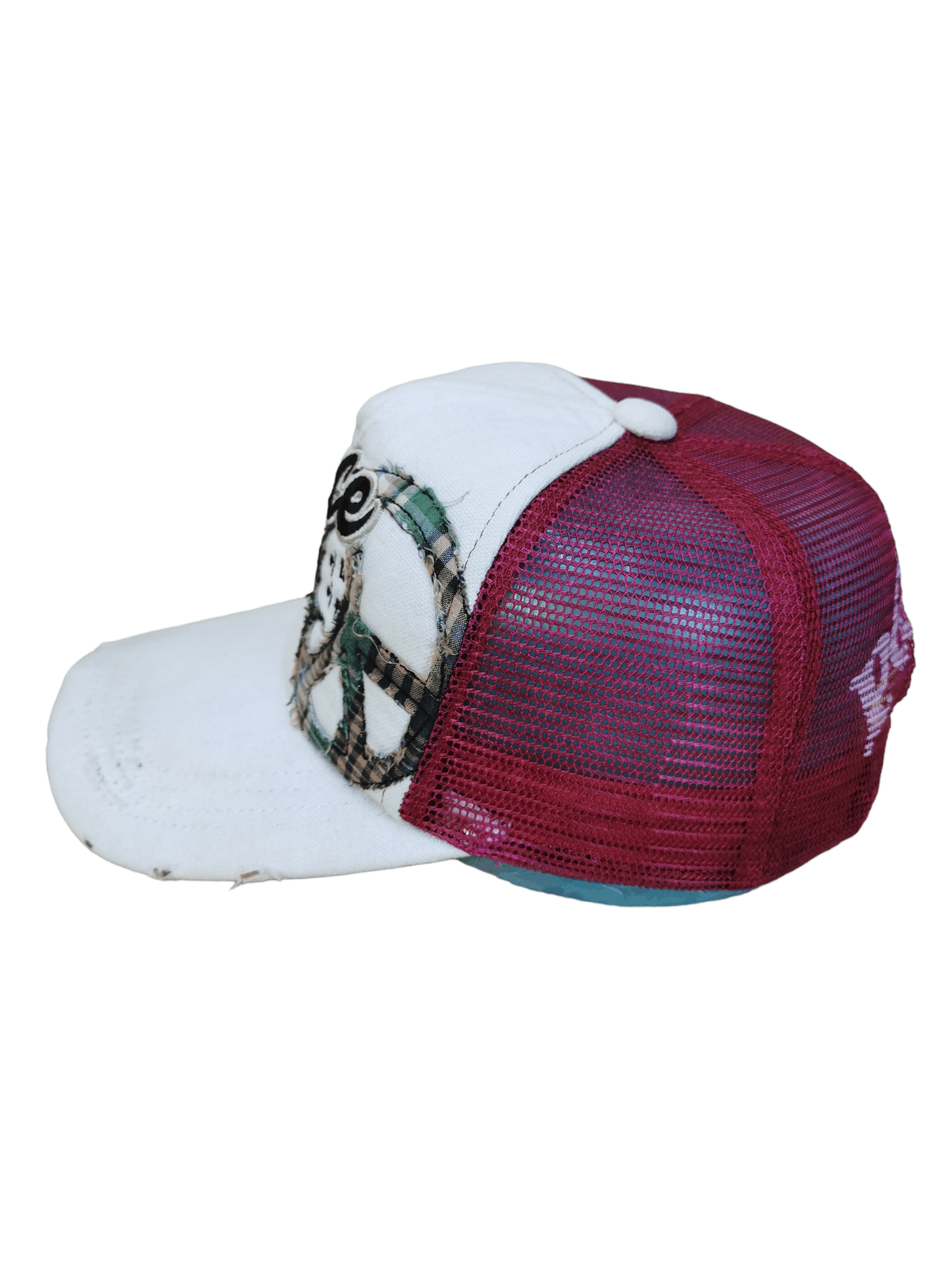 peaceminusone 🔥4 MONTHS SALE🔥 JAPANESE DESIGNER PEACE TRUCKER HAT CAP Size ONE SIZE - 4 Thumbnail