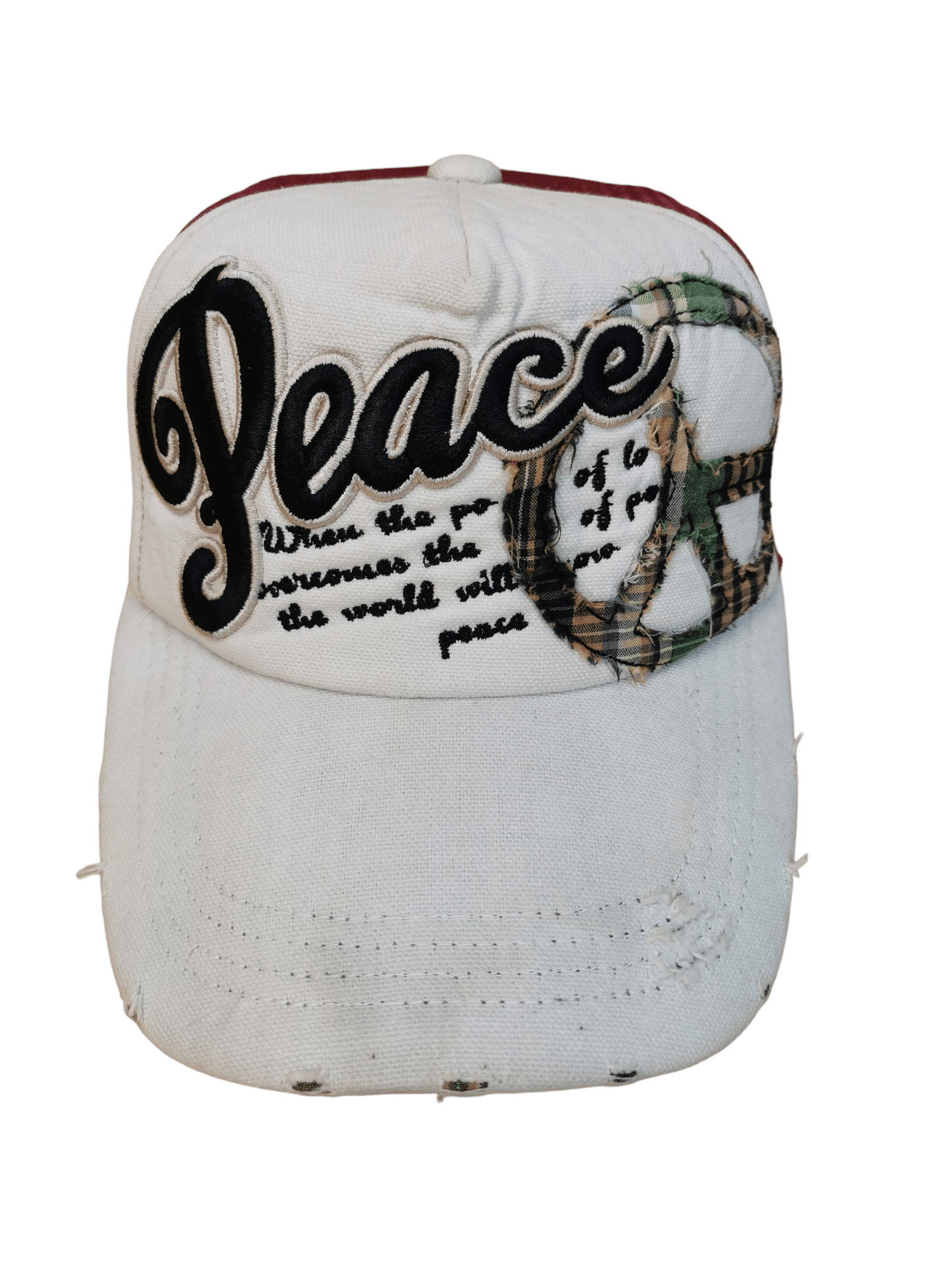 peaceminusone 🔥4 MONTHS SALE🔥 JAPANESE DESIGNER PEACE TRUCKER HAT CAP Size ONE SIZE - 1 Thumbnail