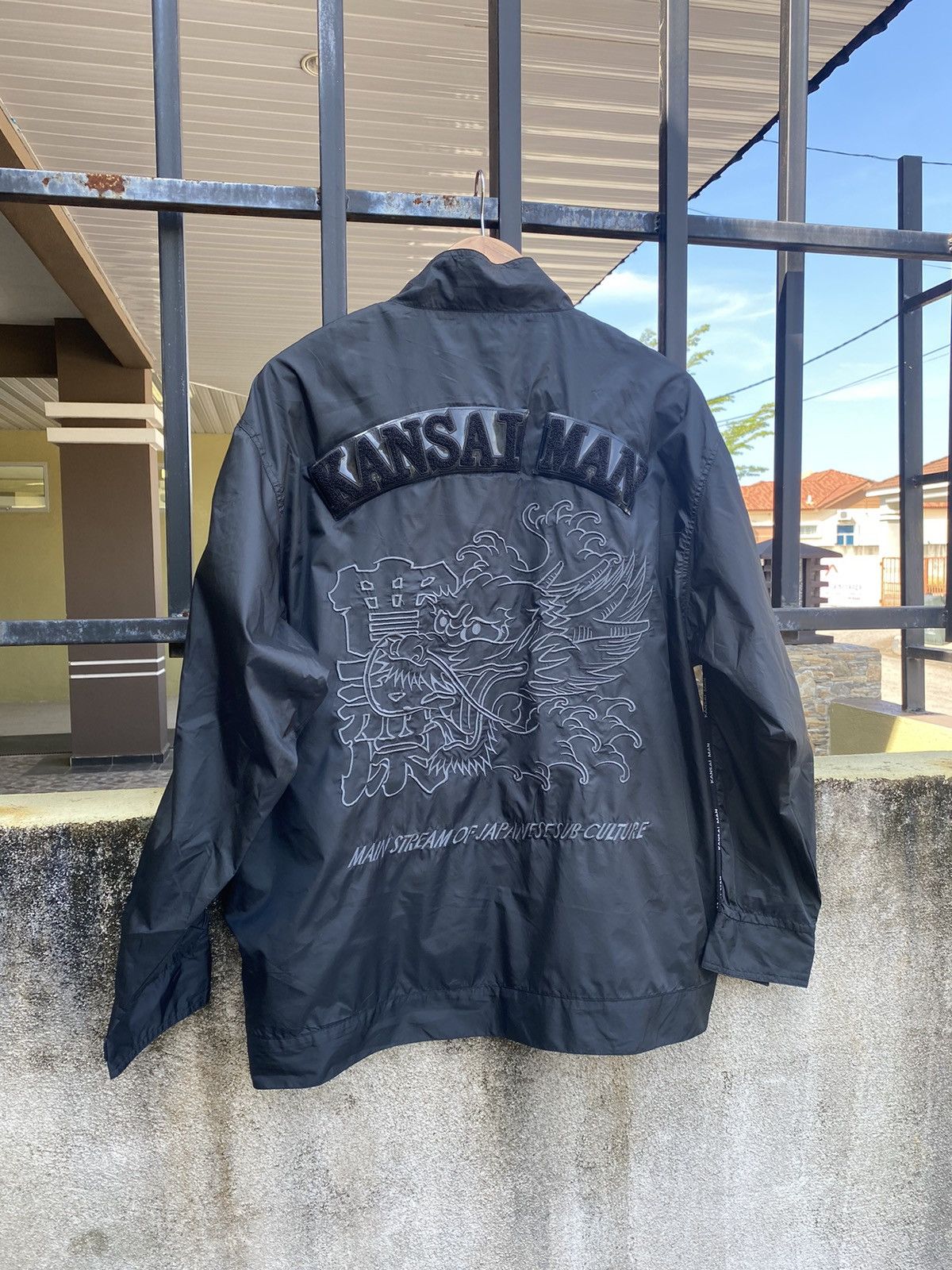 Kansai Yamamoto Kansai Man Jacket – Embroidered Dragon, Japanese Subculture Size US L / EU 52-54 / 3 - 2 Thumbnail