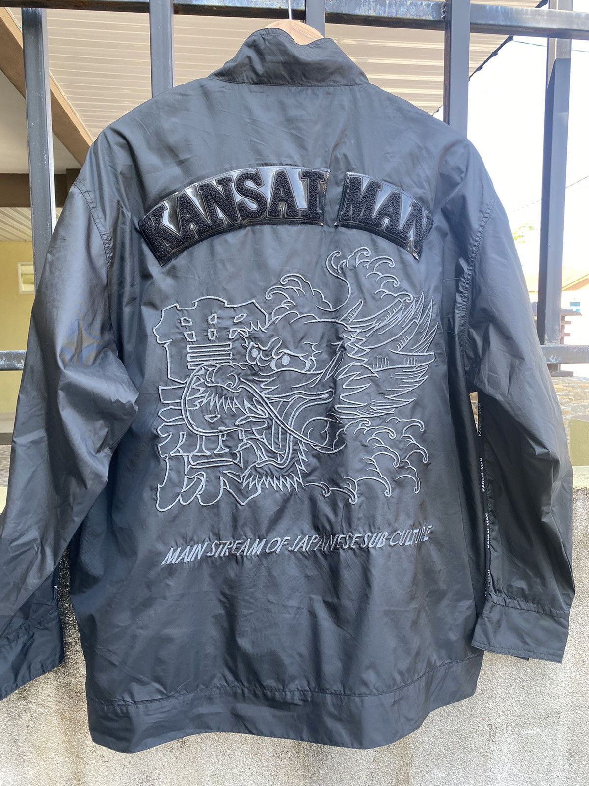 Kansai Yamamoto Kansai Man Jacket – Embroidered Dragon, Japanese Subculture Size US L / EU 52-54 / 3 - 5 Thumbnail