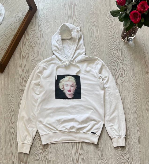 Dolce Gabbana DOLCE GABBANA MARILYN MONROE LOGO HOODIE Grailed