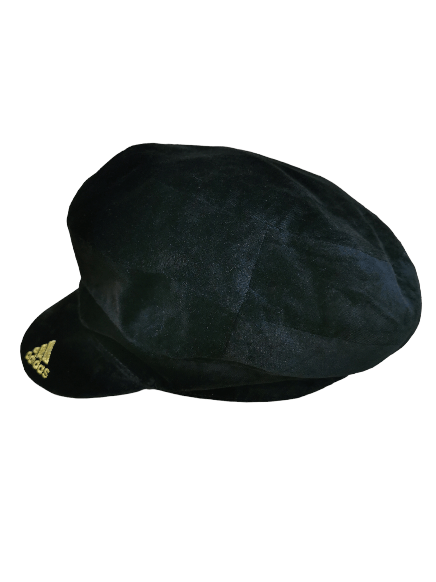 Adidas 🔥4 MONTHS SALE🔥 ADIDAS NEWSBOYS DESIGN BLACK HAT CAP Size ONE SIZE - 4 Thumbnail