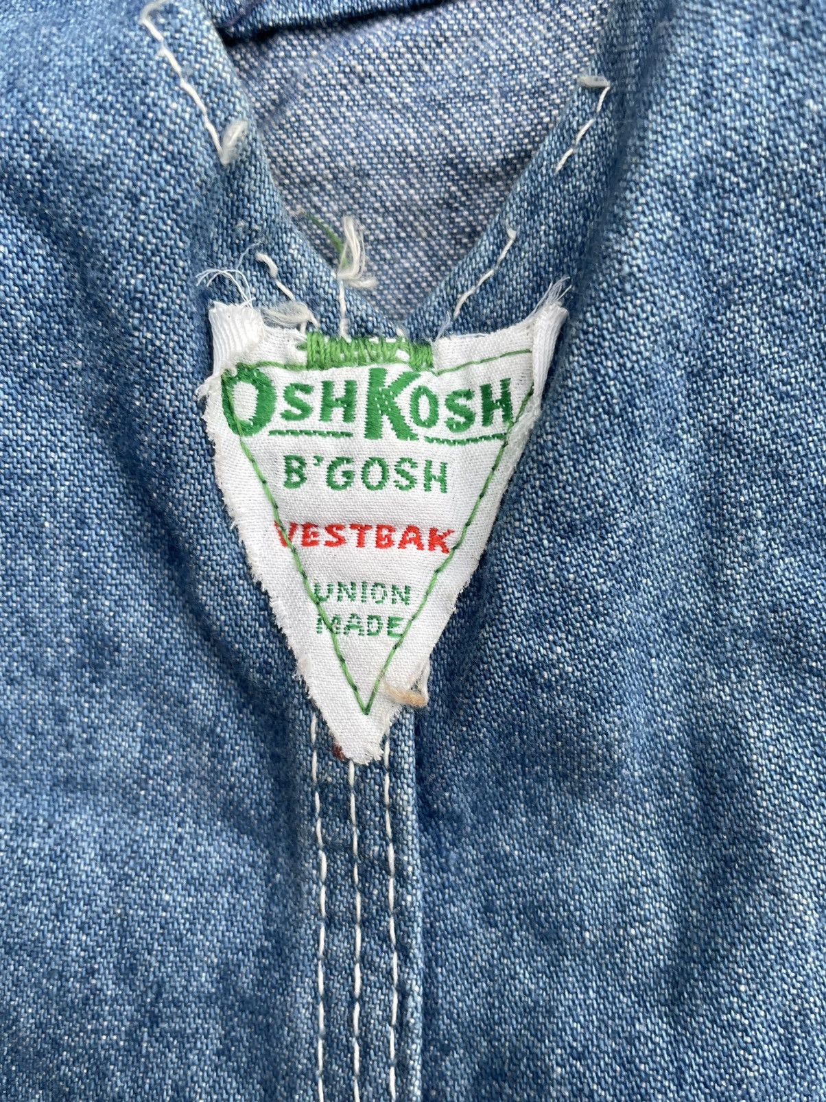 Oshkosh × Vintage Vintage 70’s Osh Kosh Bgosh Vestbak Overall Size US 28 / EU 44 - 12 Thumbnail