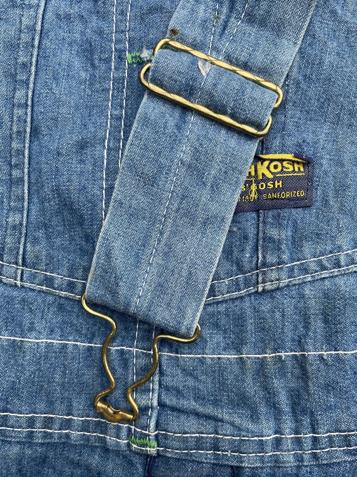 Oshkosh × Vintage Vintage 70’s Osh Kosh Bgosh Vestbak Overall Size US 28 / EU 44 - 18 Thumbnail