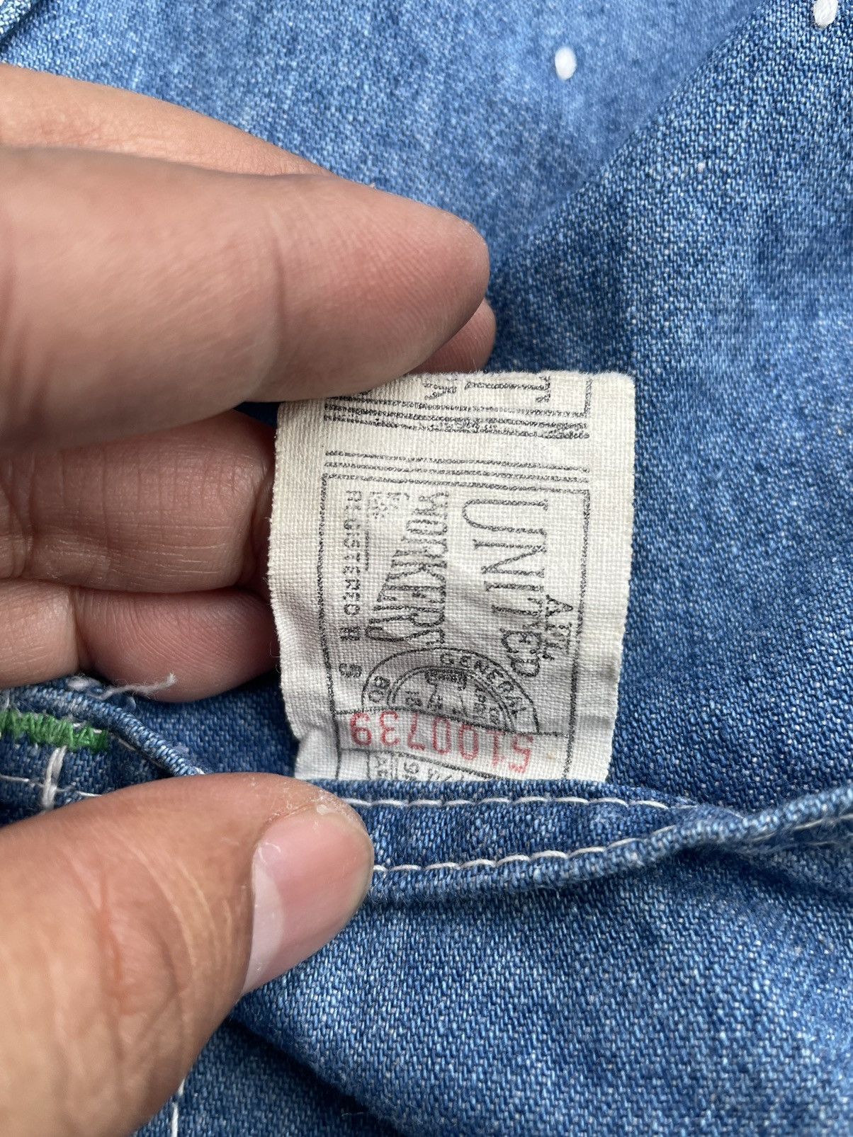 Oshkosh × Vintage Vintage 70’s Osh Kosh Bgosh Vestbak Overall Size US 28 / EU 44 - 13 Thumbnail