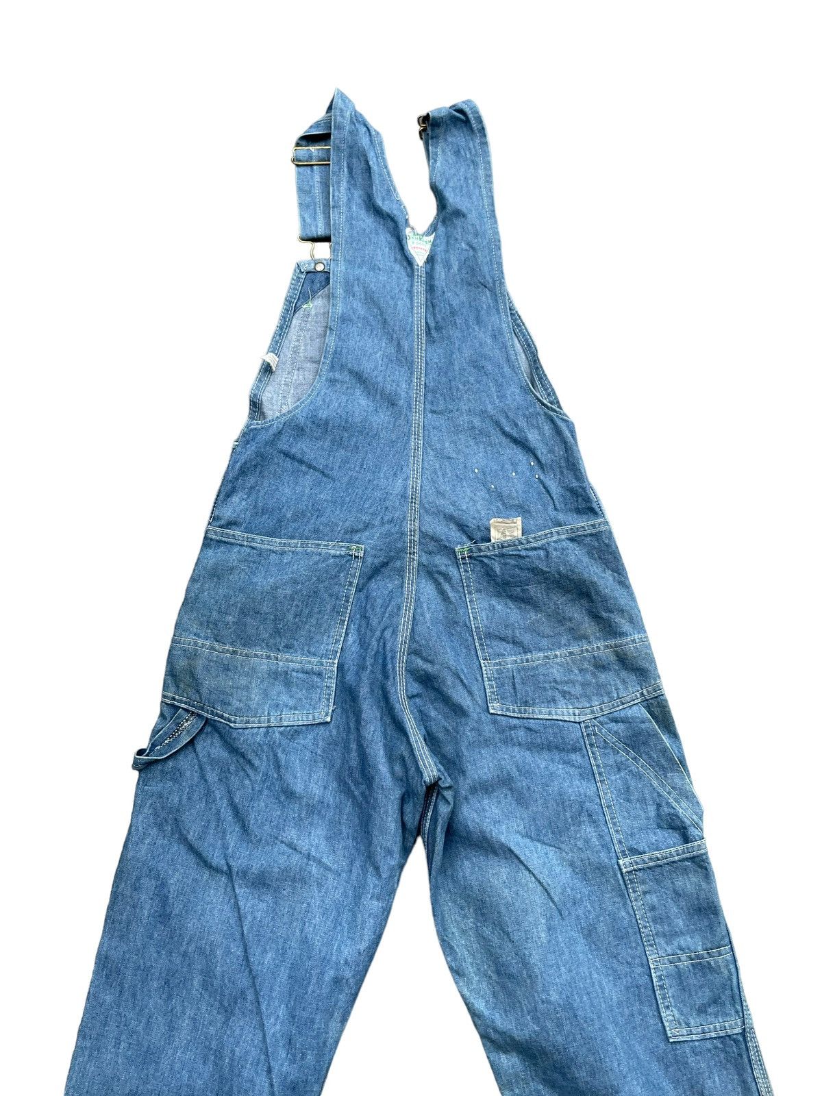 Oshkosh × Vintage Vintage 70’s Osh Kosh Bgosh Vestbak Overall Size US 28 / EU 44 - 9 Thumbnail