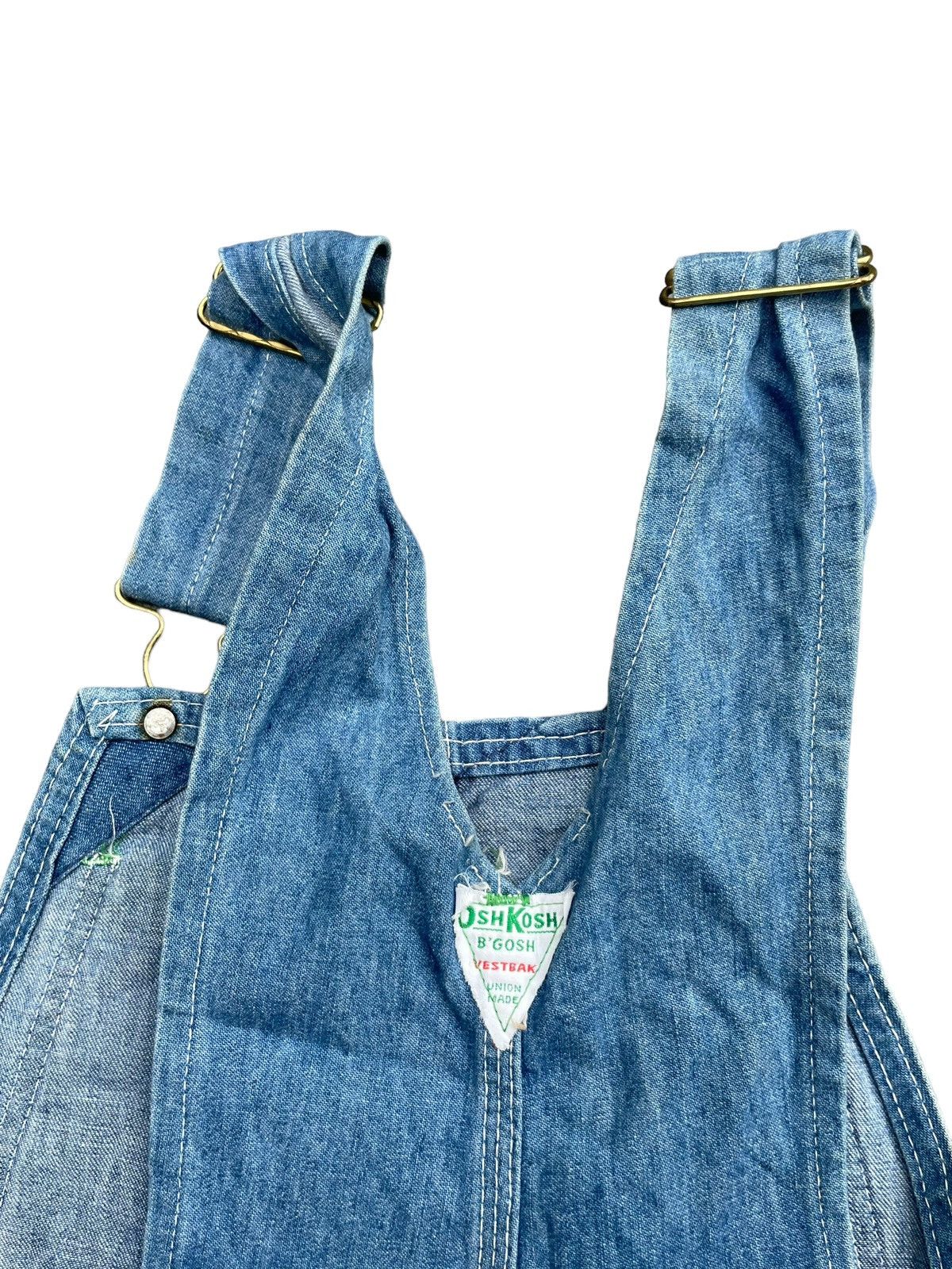Oshkosh × Vintage Vintage 70’s Osh Kosh Bgosh Vestbak Overall Size US 28 / EU 44 - 11 Thumbnail