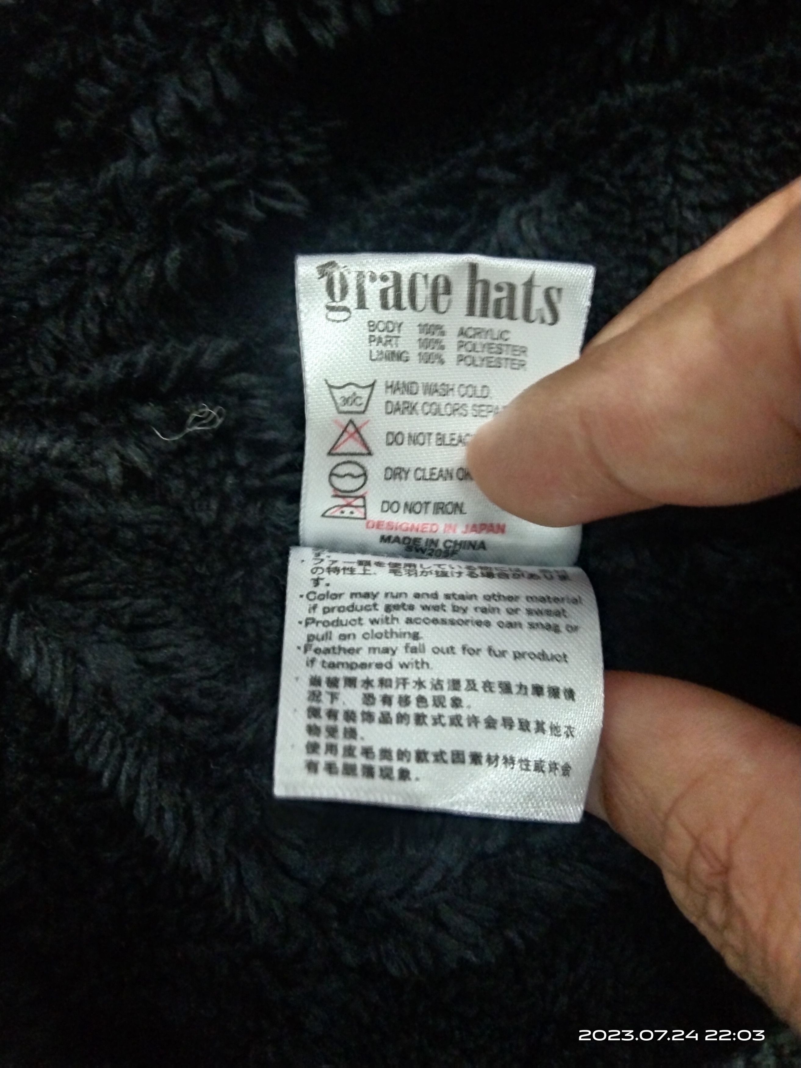 Japanese Brand GRACE HATS INSPIRED CDG EAR HORN Size ONE SIZE - 5 Thumbnail