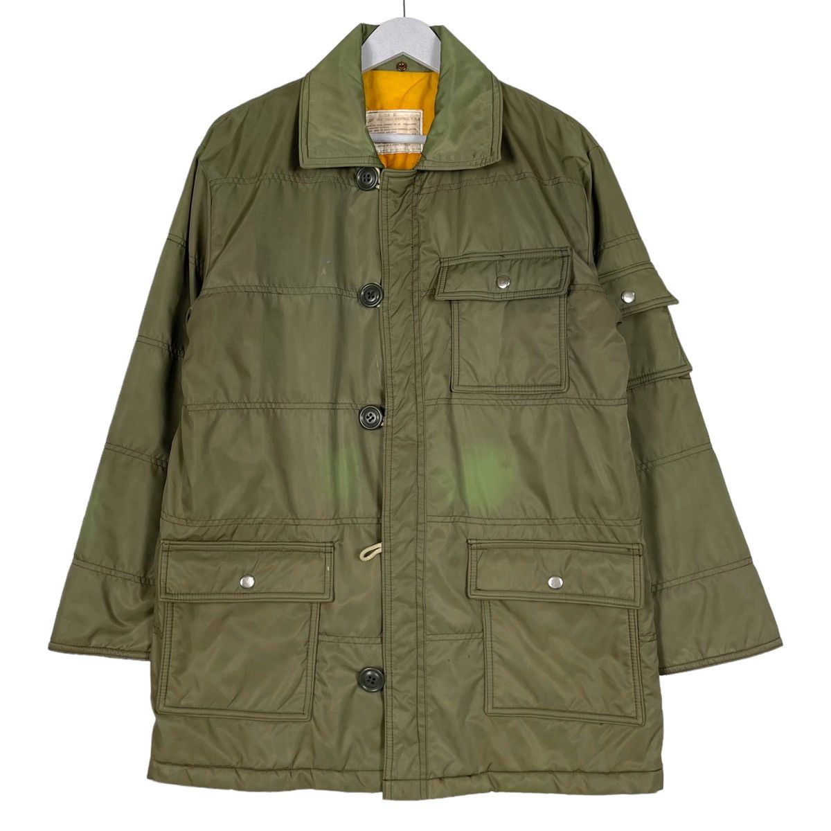 Japanese Brand 💥HOUSTON PADDED SNAP BUTTON SUNFADED JACKET Size US M / EU 48-50 / 2 - 1 Thumbnail