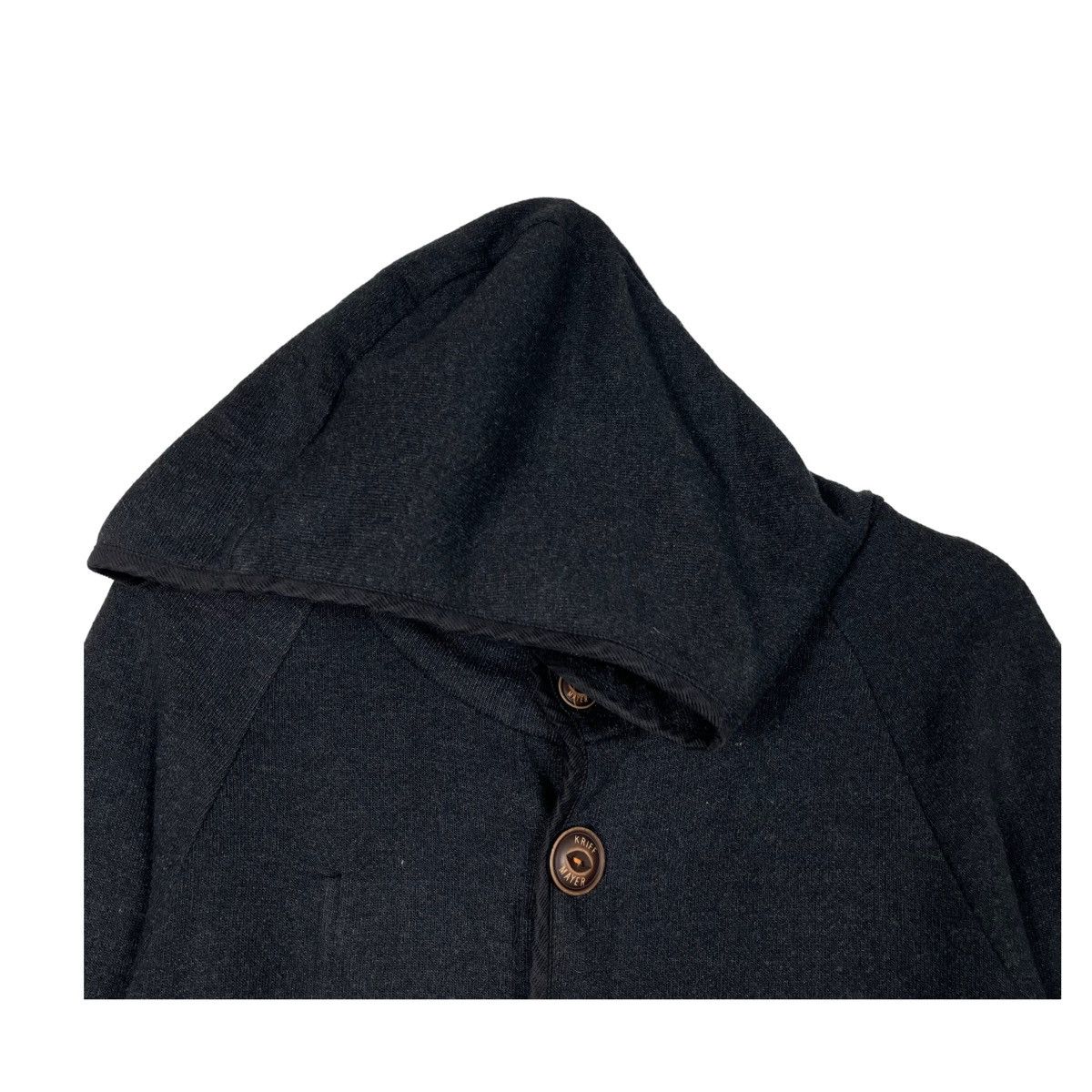 45rpm × Indigo × Japanese Brand 💥KRIFF MAYER BUTTON HOODIE CARDIGAN Size US M / EU 48-50 / 2 - 4 Thumbnail
