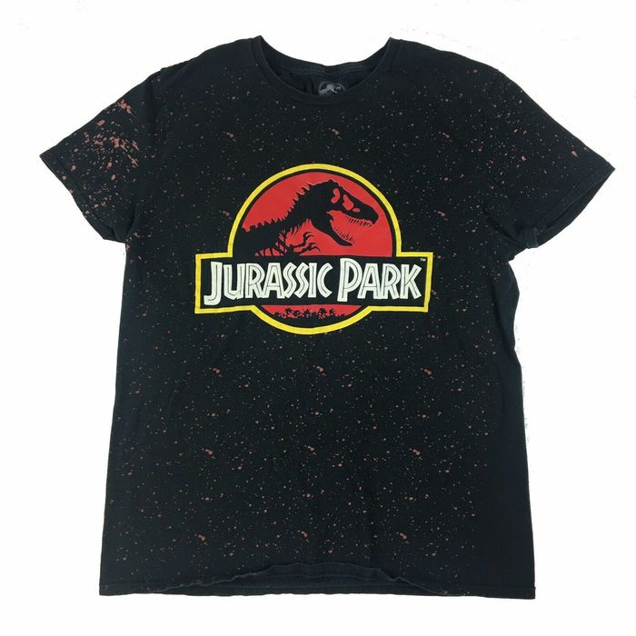 Movie Jurassic Park Logo Retro All Over Print Dinosaurs T-Shirt | Grailed