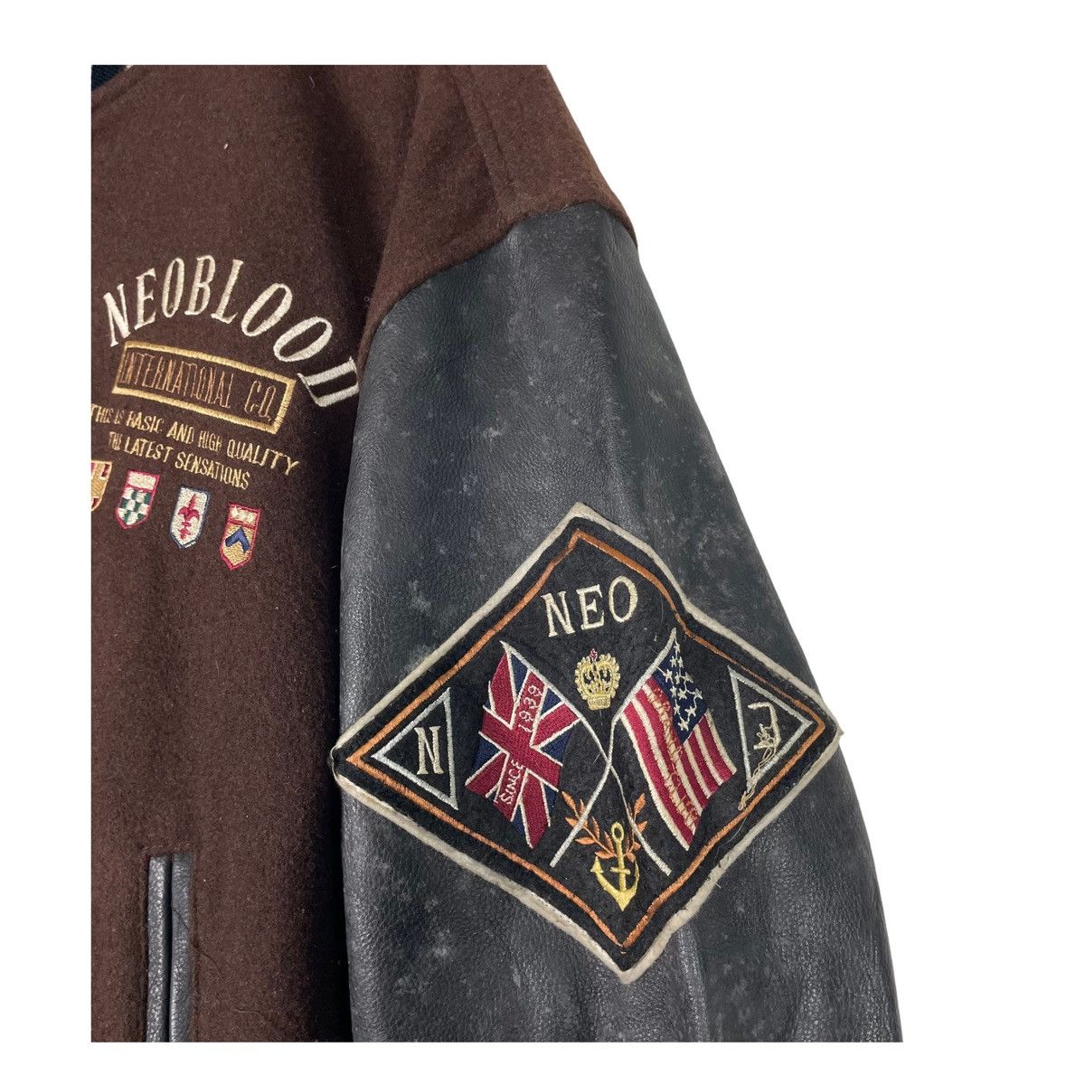 Other 💥90s NEO BLOOD JAPAN RIOT STREETFASHION VARSITY JACKET Size US L / EU 52-54 / 3 - 10 Thumbnail