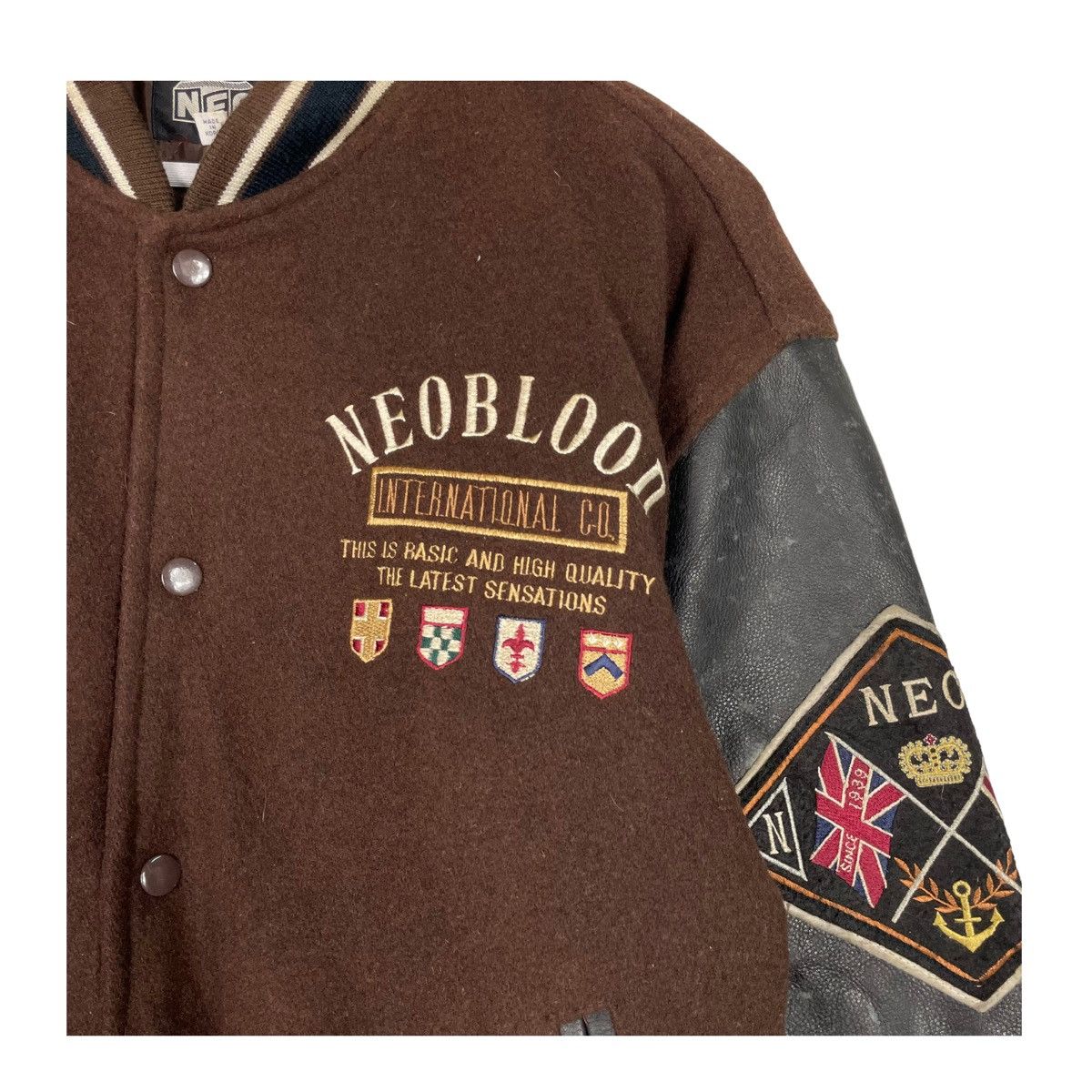Other 💥90s NEO BLOOD JAPAN RIOT STREETFASHION VARSITY JACKET Size US L / EU 52-54 / 3 - 8 Thumbnail