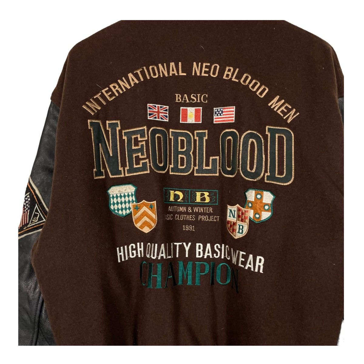 Other 💥90s NEO BLOOD JAPAN RIOT STREETFASHION VARSITY JACKET Size US L / EU 52-54 / 3 - 12 Thumbnail