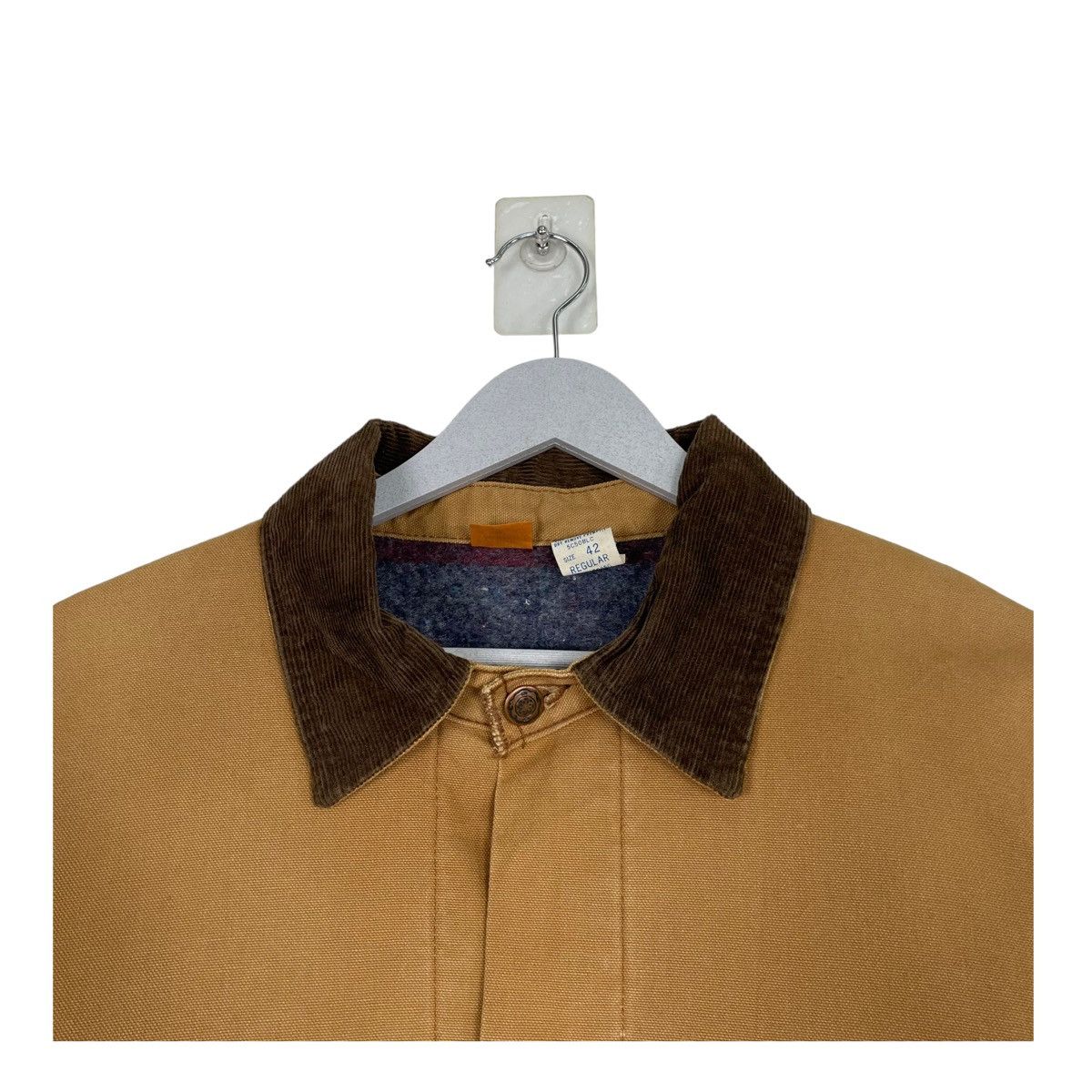 Vintage 💥90s BIG BEN CHORE BARN BLANKET CANVAS JACKET Size US L / EU 52-54 / 3 - 7 Thumbnail