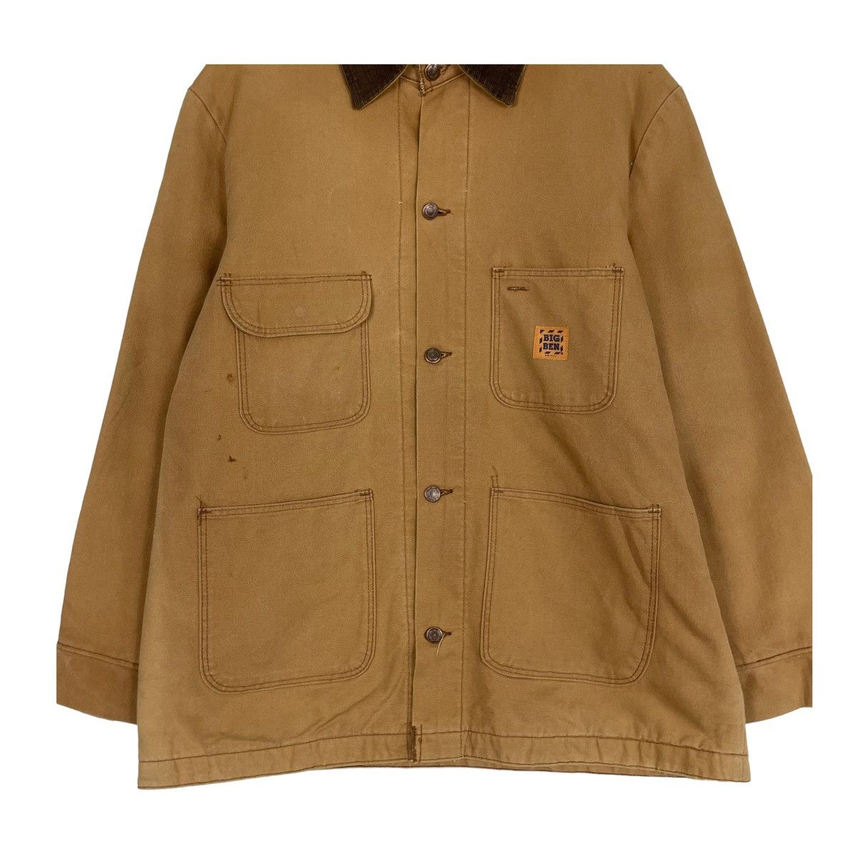 Vintage 💥90s BIG BEN CHORE BARN BLANKET CANVAS JACKET Size US L / EU 52-54 / 3 - 5 Thumbnail