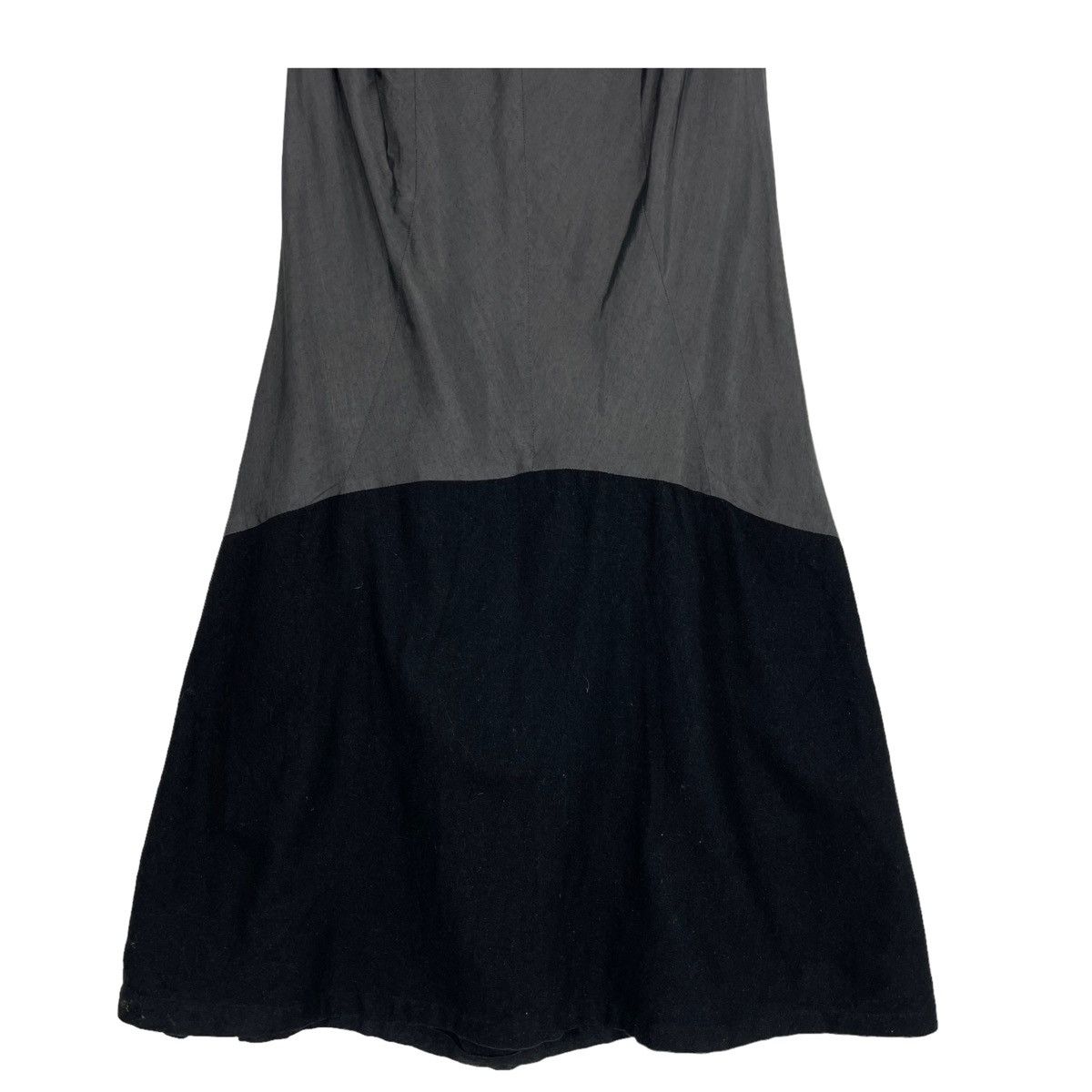 Y's × Yohji Yamamoto 💥SS2001 YOHJI YAMAMOTO LINEN LONG SKIRT Size 31" - 10 Thumbnail