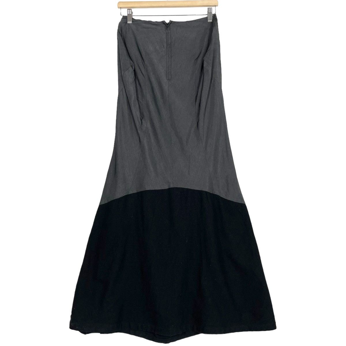 Y's × Yohji Yamamoto 💥SS2001 YOHJI YAMAMOTO LINEN LONG SKIRT Size 31" - 7 Thumbnail