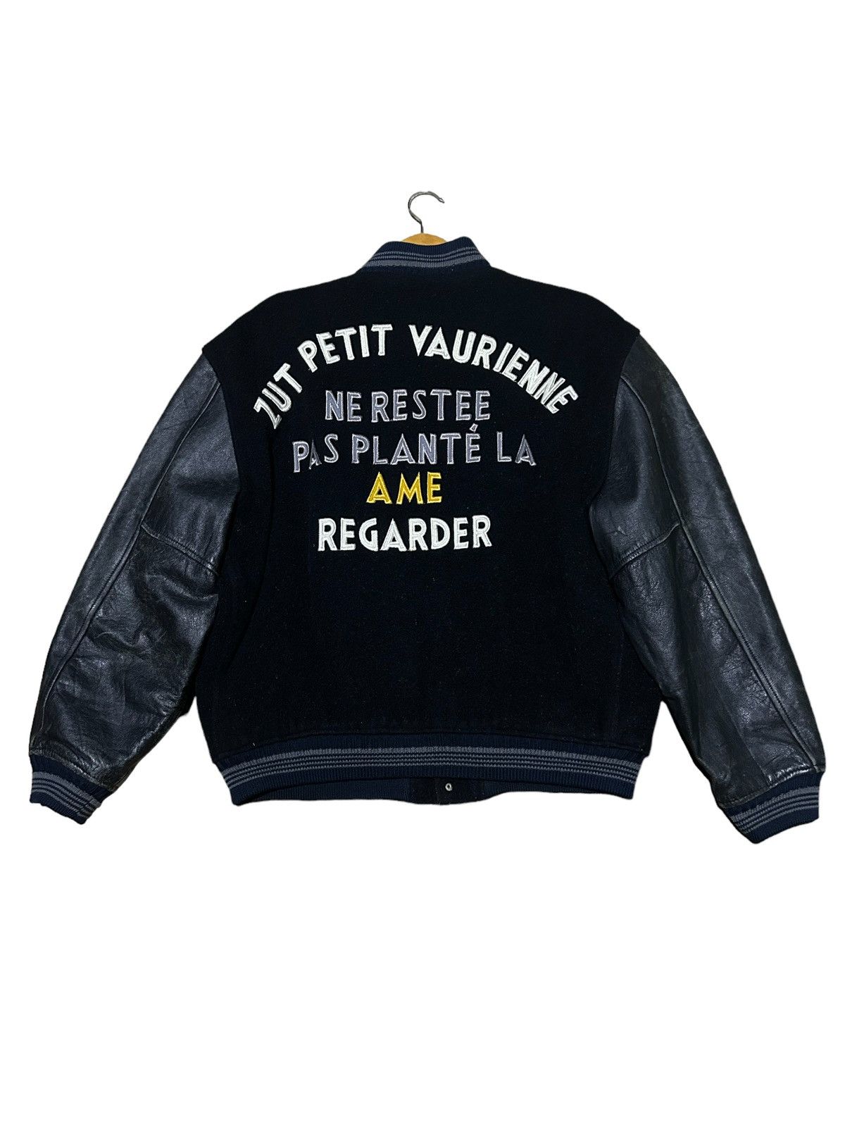 rick owens varsity jacket