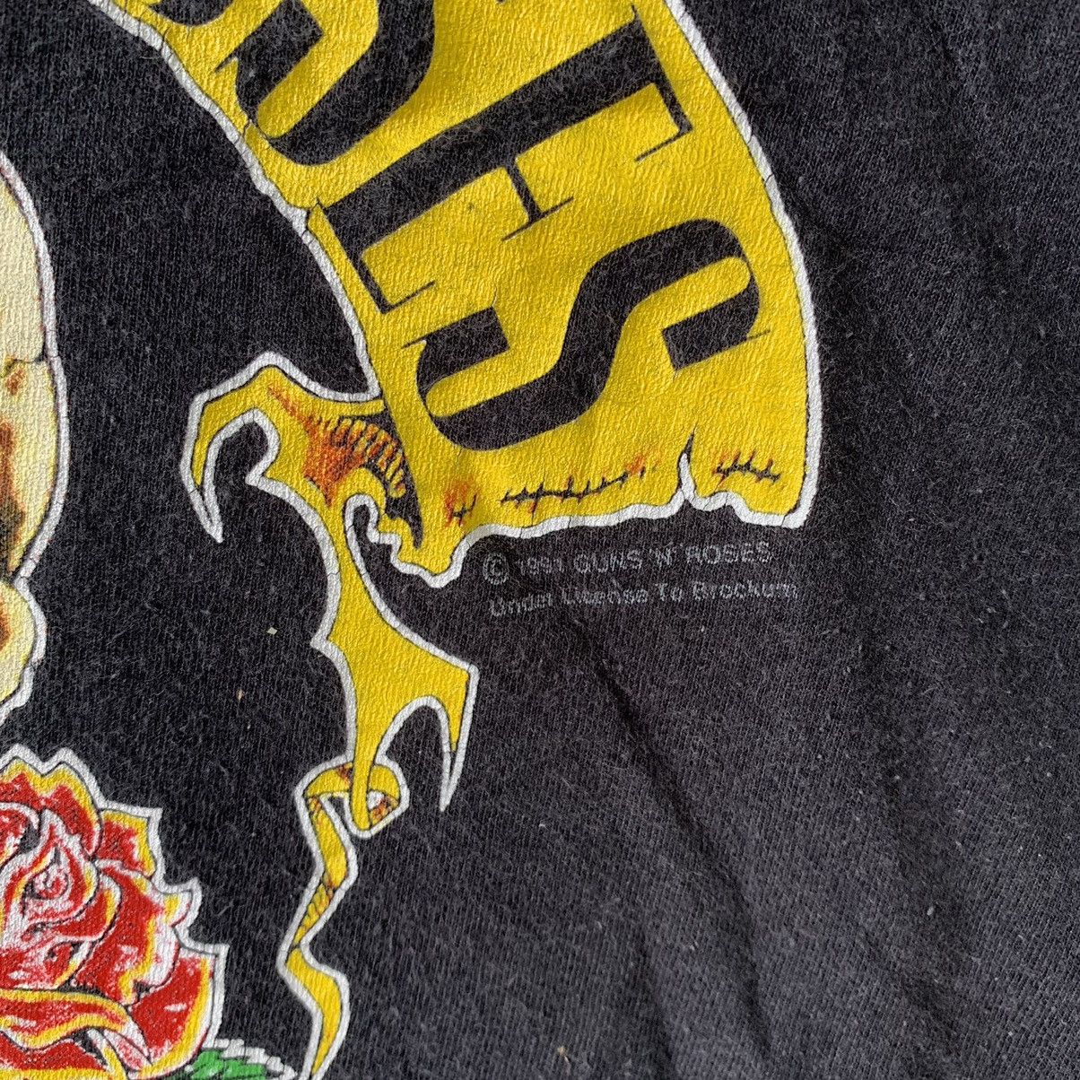 Band Tees × Guns N' Roses × Vintage Vintage 90s Guns N Roses Tshirt Got Extra Hat! Size US XL / EU 56 / 4 - 3 Thumbnail