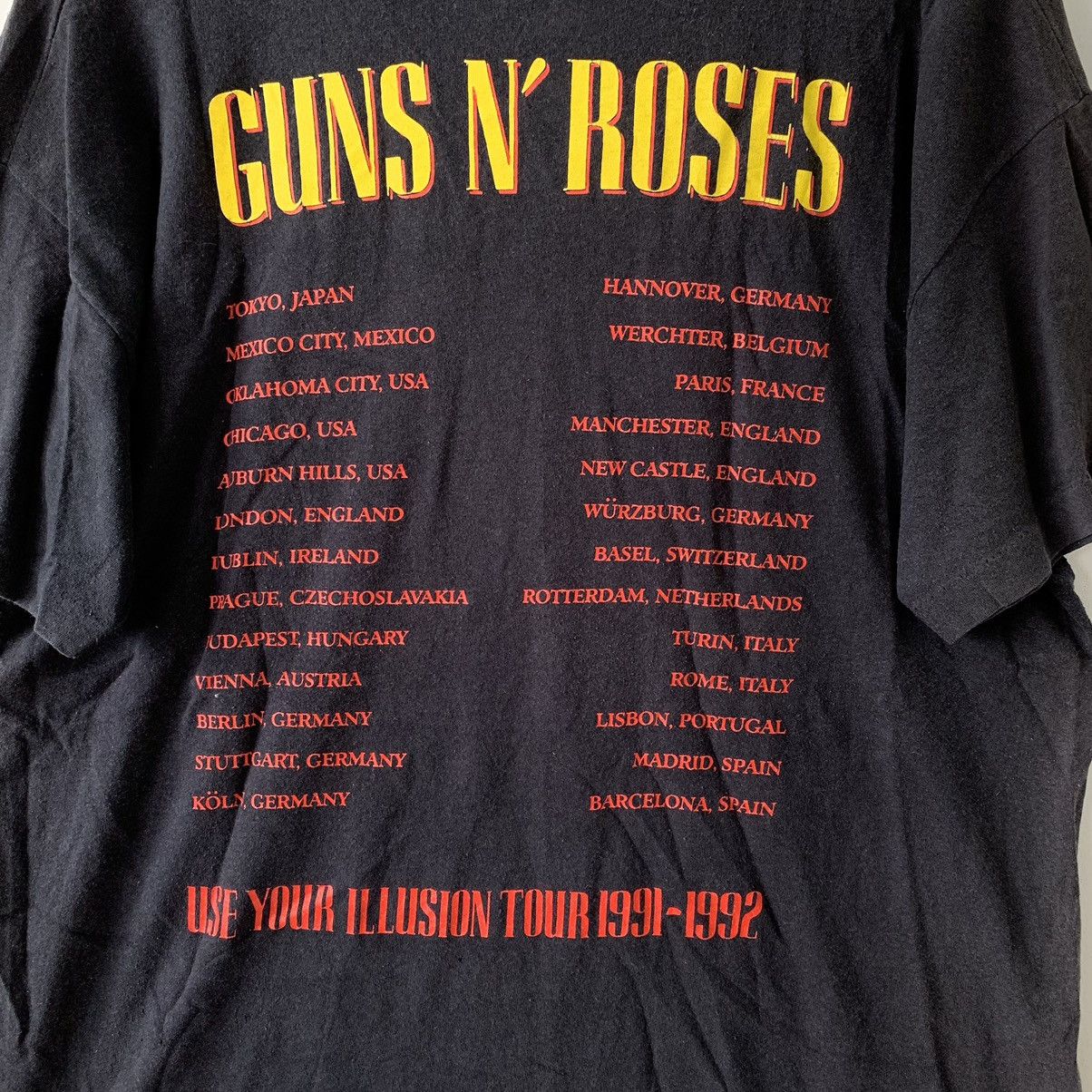 Band Tees × Guns N' Roses × Vintage Vintage 90s Guns N Roses Tshirt Got Extra Hat! Size US XL / EU 56 / 4 - 8 Thumbnail