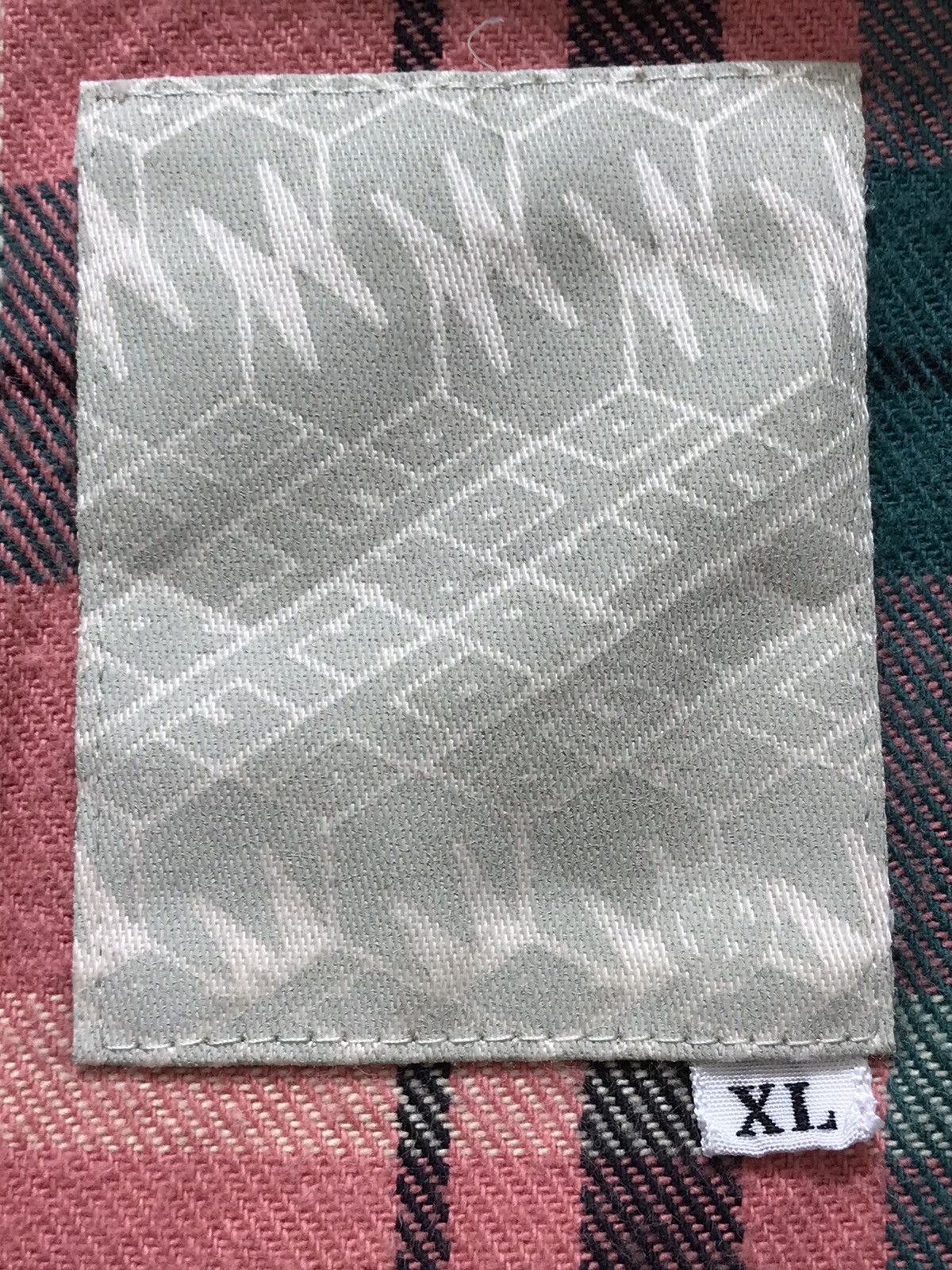 Japanese Brand MOTOR MOUTH Japan Wear Salmon Checkered Flannel Shirt Size US XL / EU 56 / 4 - 18 Thumbnail