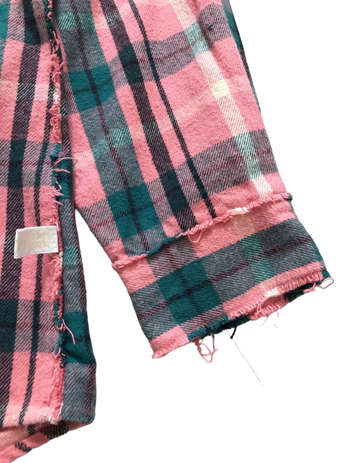 Japanese Brand MOTOR MOUTH Japan Wear Salmon Checkered Flannel Shirt Size US XL / EU 56 / 4 - 8 Thumbnail