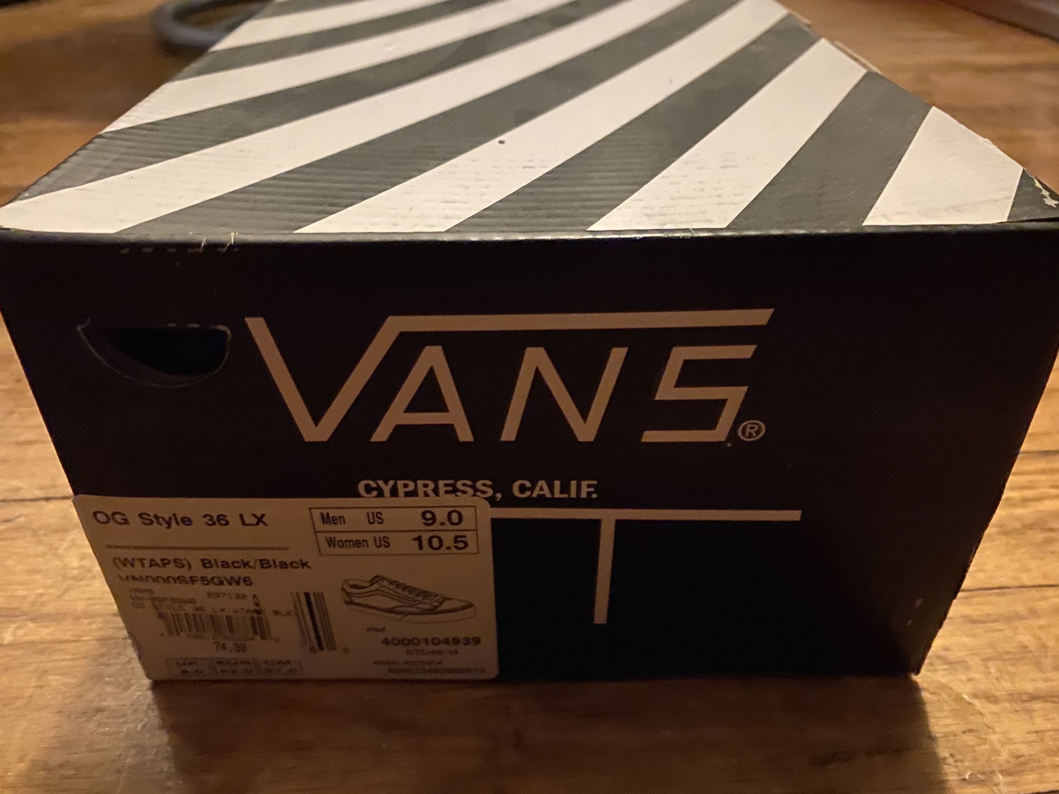 Vans × Wtaps WTAPS x OG Style 36 LX WTAPS Black Size 9 Size US 9 / EU 42 - 5 Thumbnail