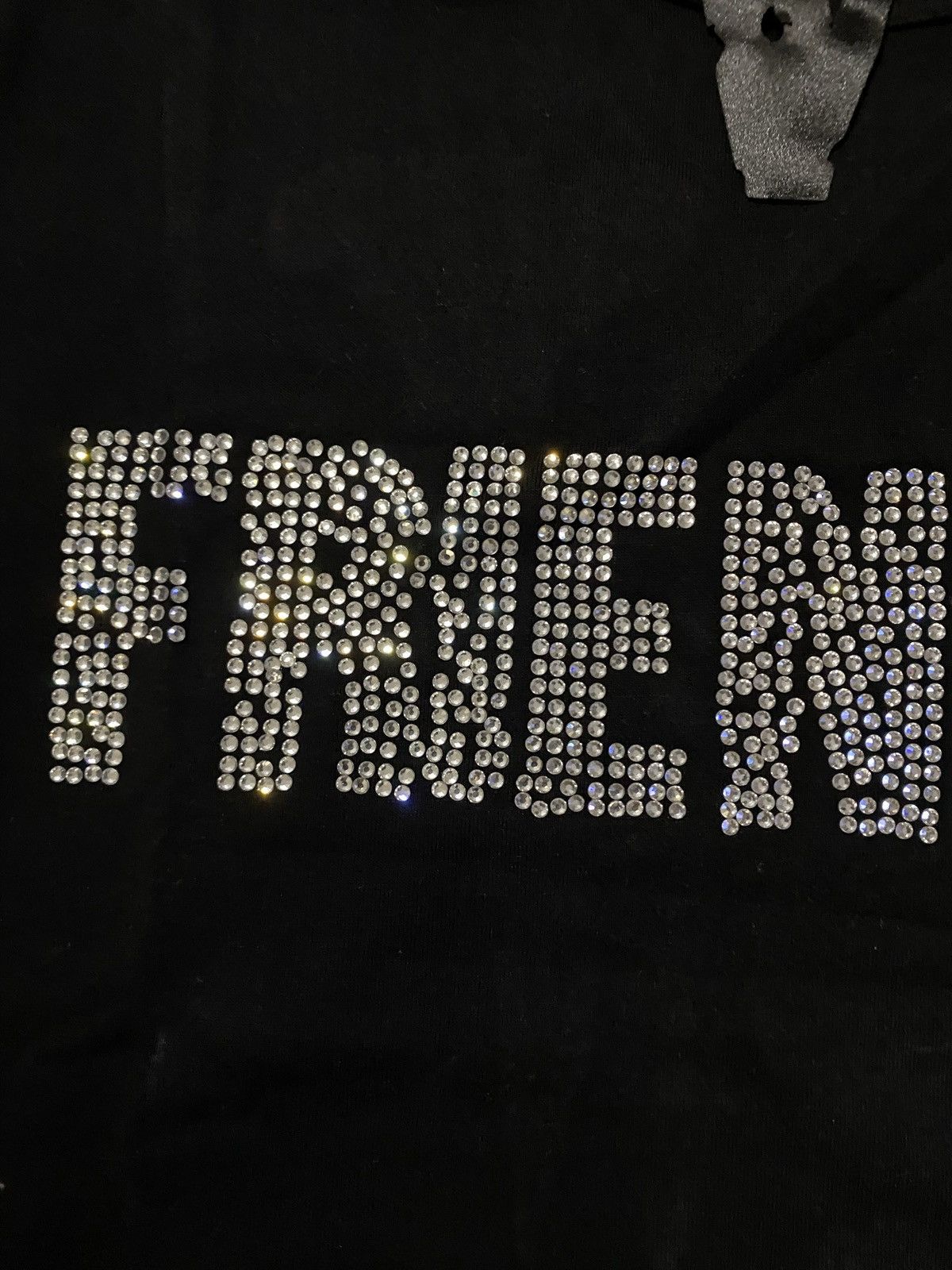 Vlone DS vlone Rhinestone friends tee Size US M / EU 48-50 / 2 - 2 Thumbnail
