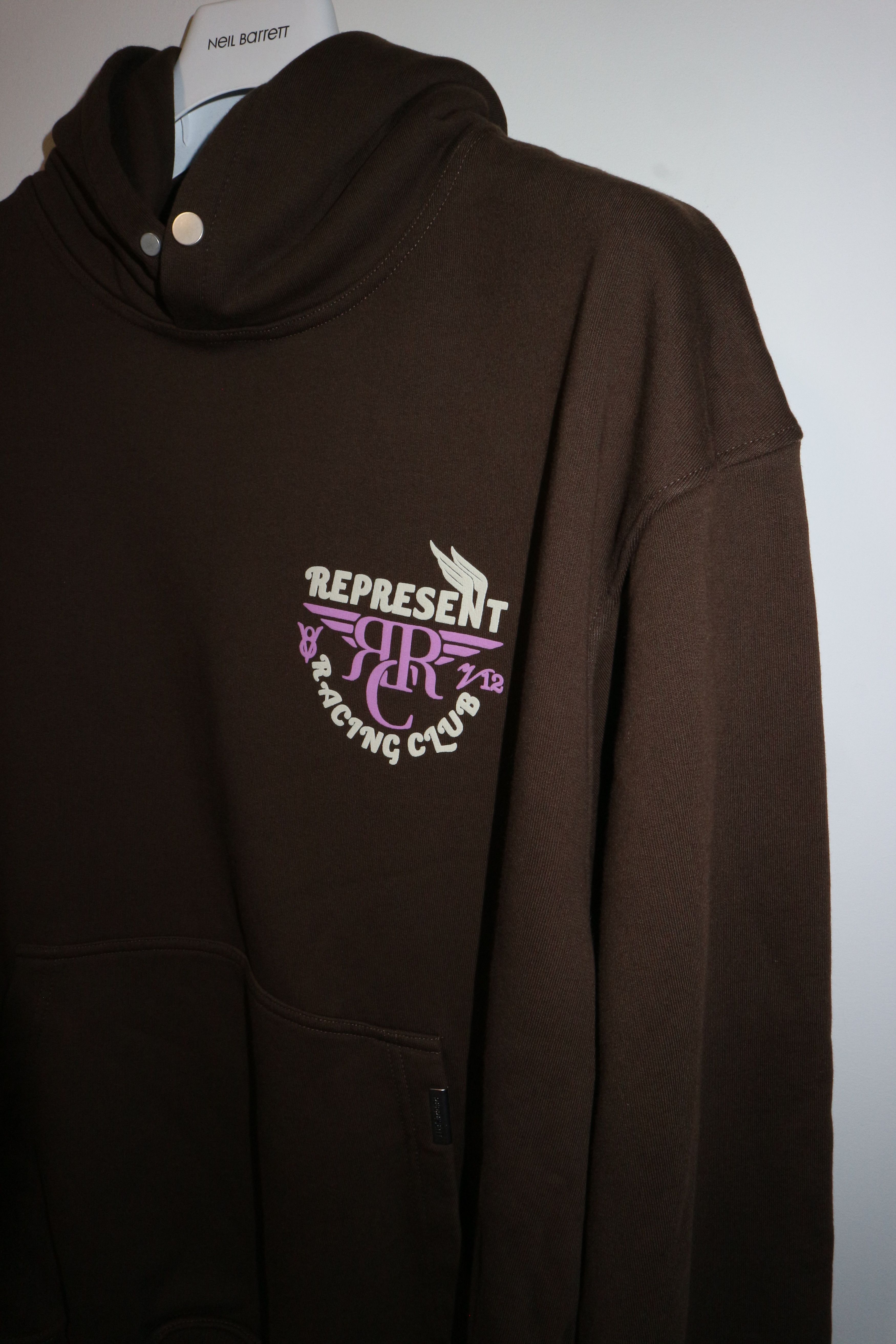 Represent Clo. RACING CLUB HOODIE Size US L / EU 52-54 / 3 - 12 Thumbnail