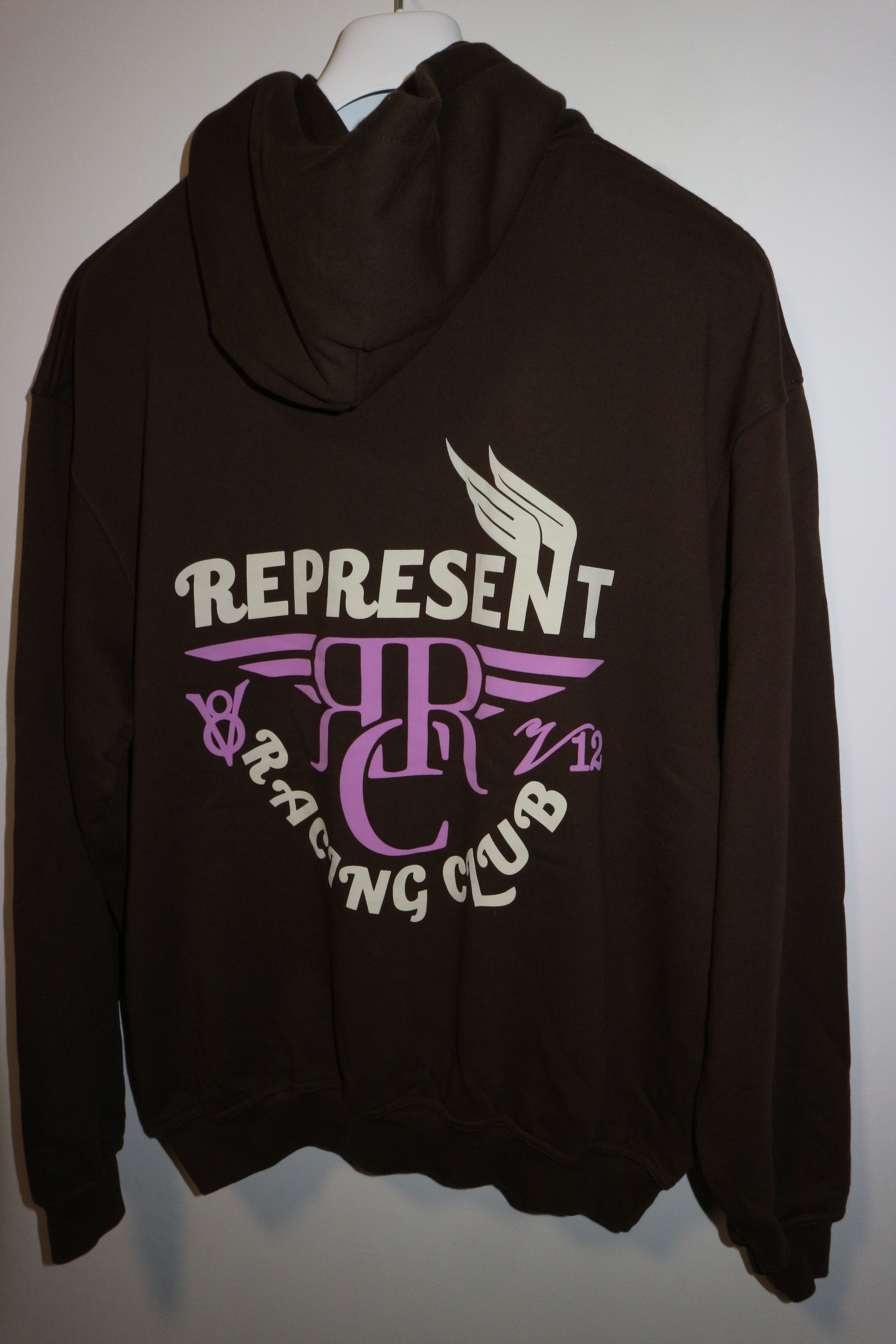 Represent Clo. RACING CLUB HOODIE Size US L / EU 52-54 / 3 - 9 Thumbnail